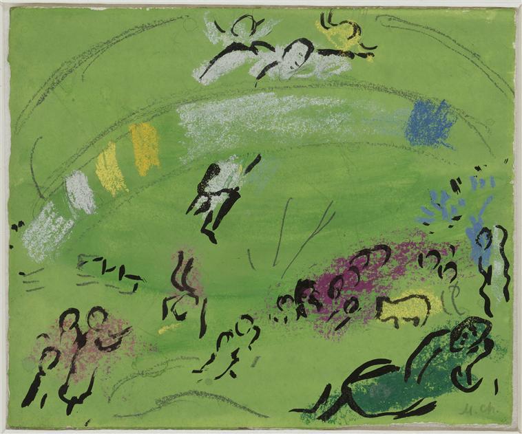 Noè E L'arcobaleno — Marc Chagall