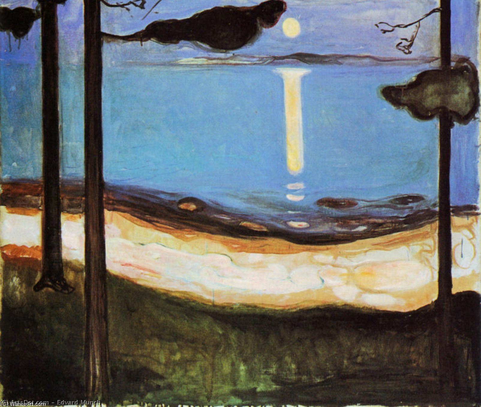 Moonlight — Edvard Munch
