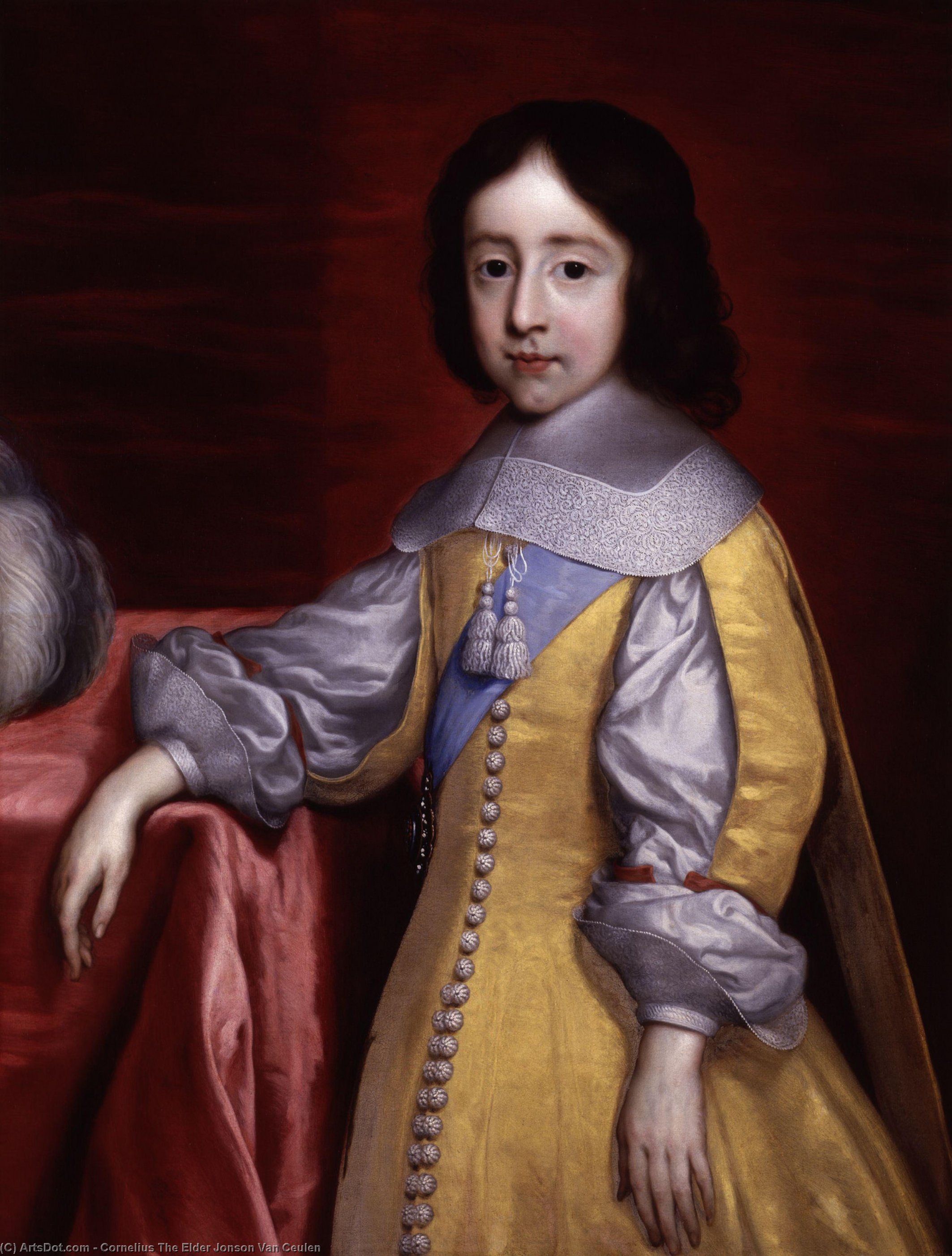 King William Iii — Cornelius The Elder Jonson Van Ceulen
