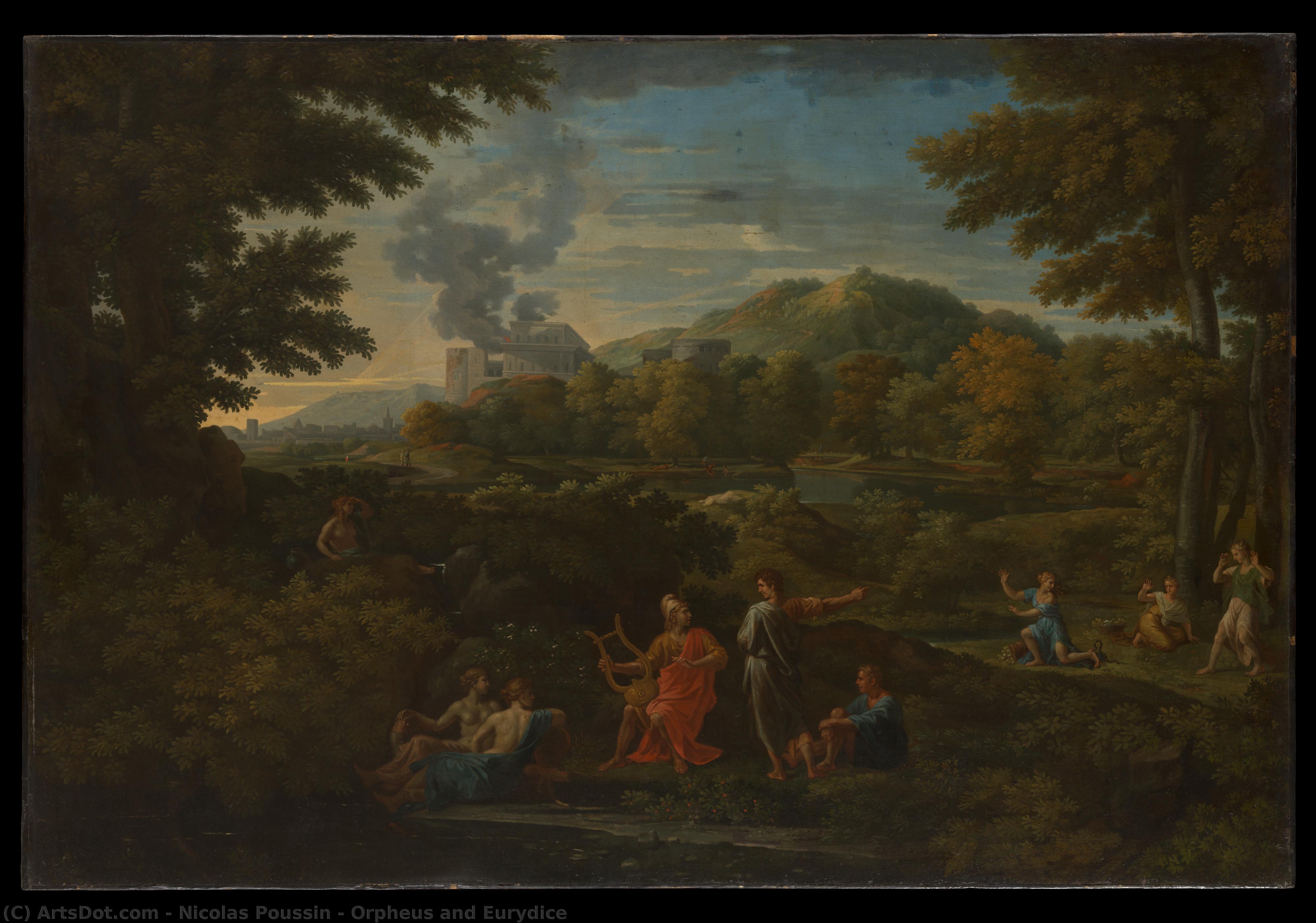 Orpheus Und Eurydike — Nikolaus Poussin