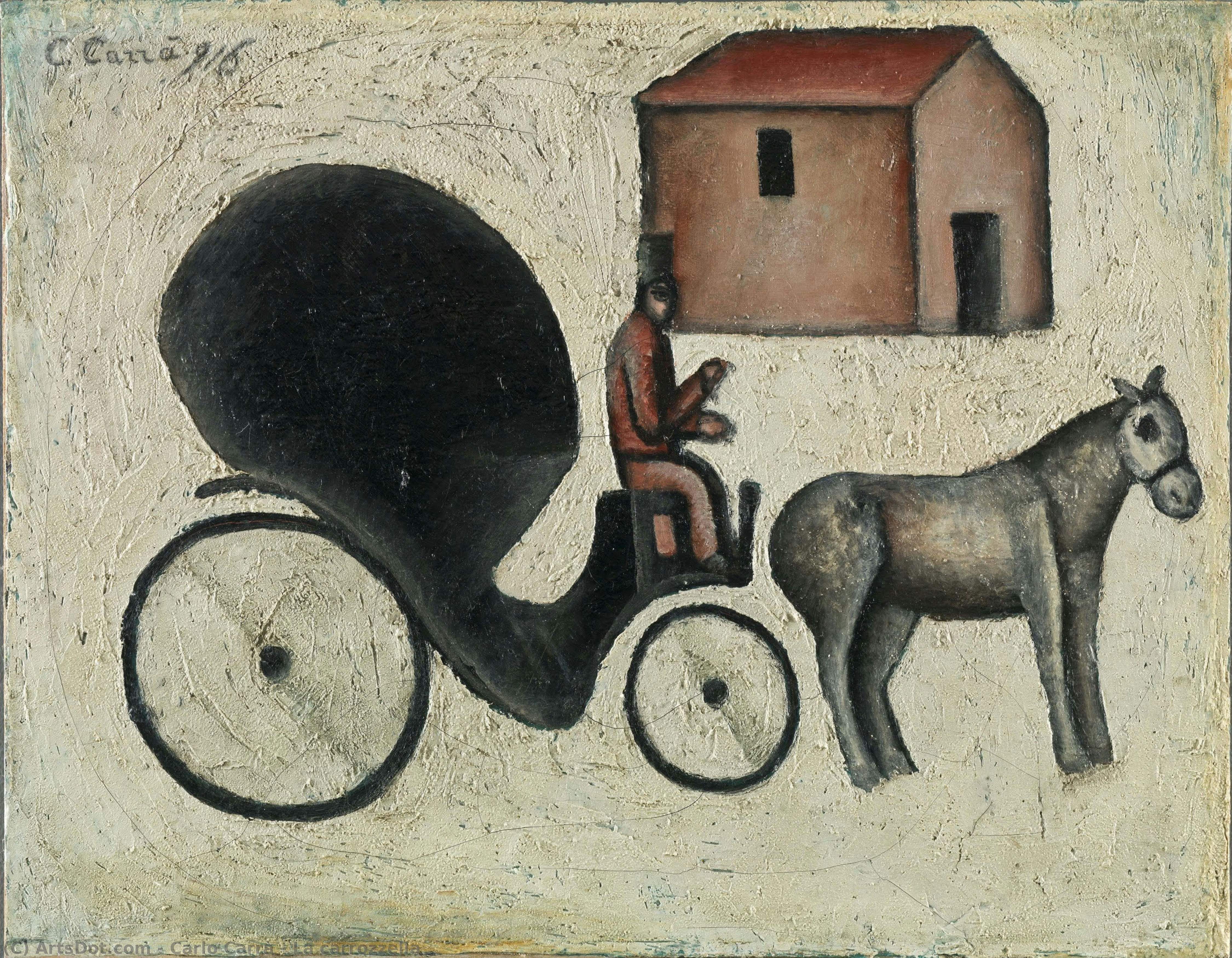 La Carrozzella — Carlo Carrà