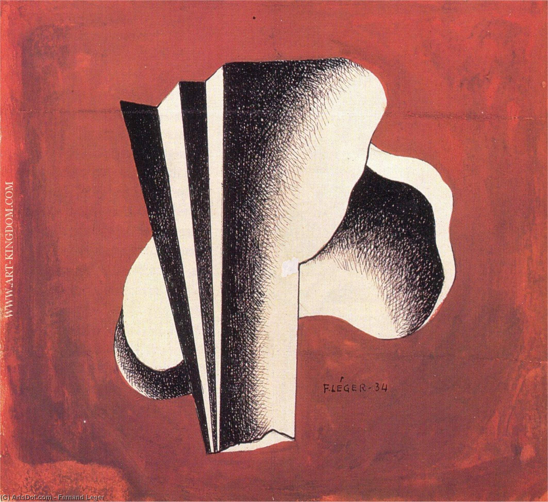 Composition (detail) — Fernand Léger