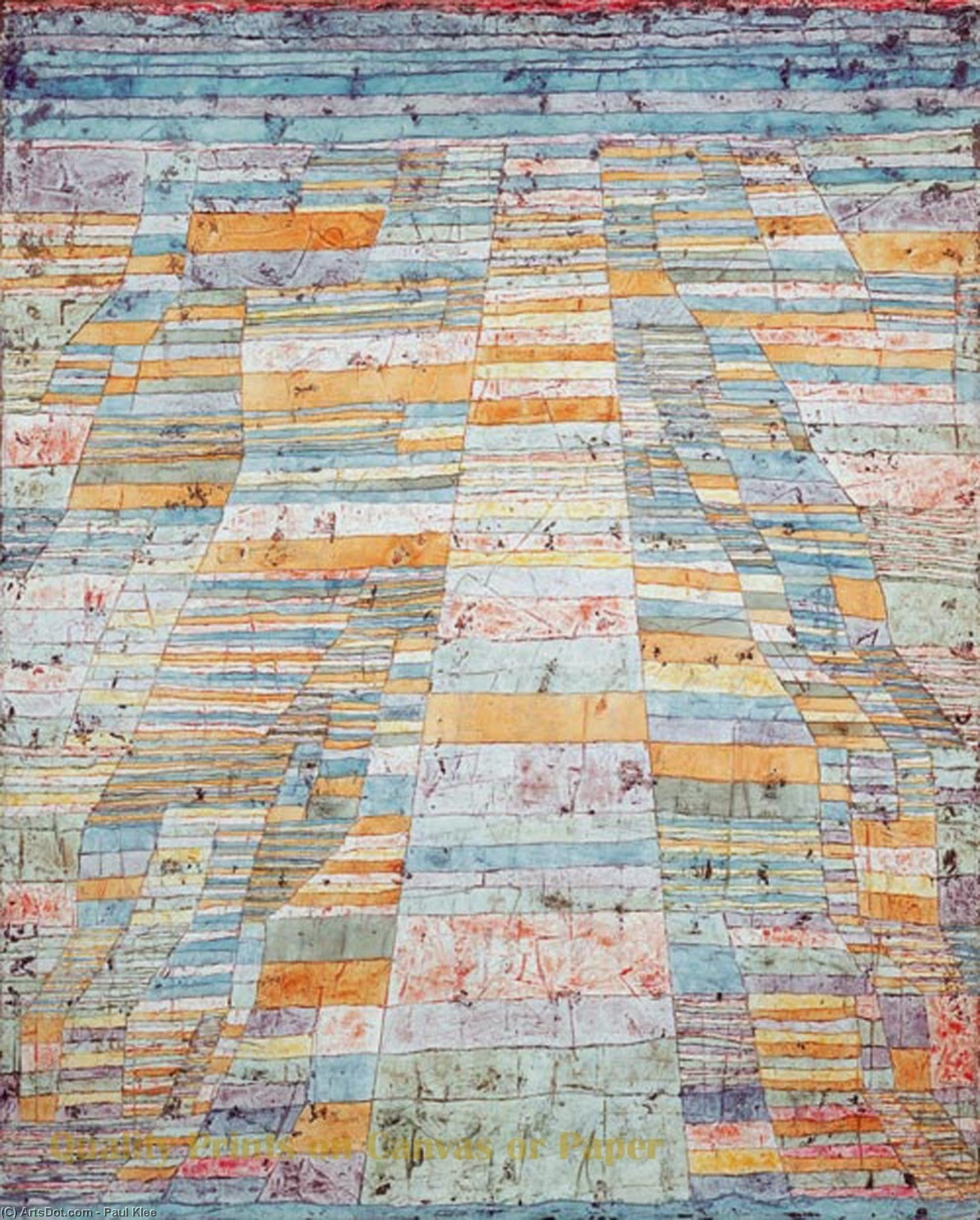 Main Path And Byways — Paul Klee