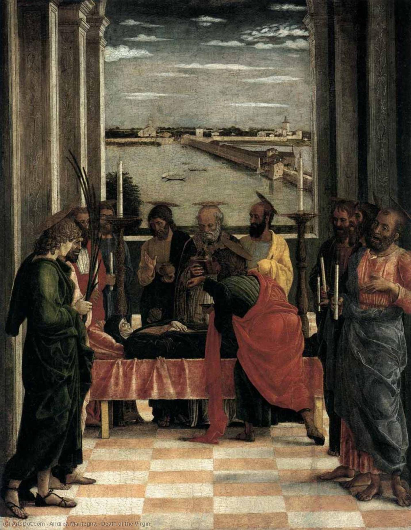Døden Til Maria — Andrea Mantegna