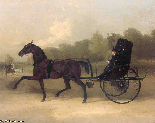 The Cabriolet In Hyde Park — William Joseph Shayer