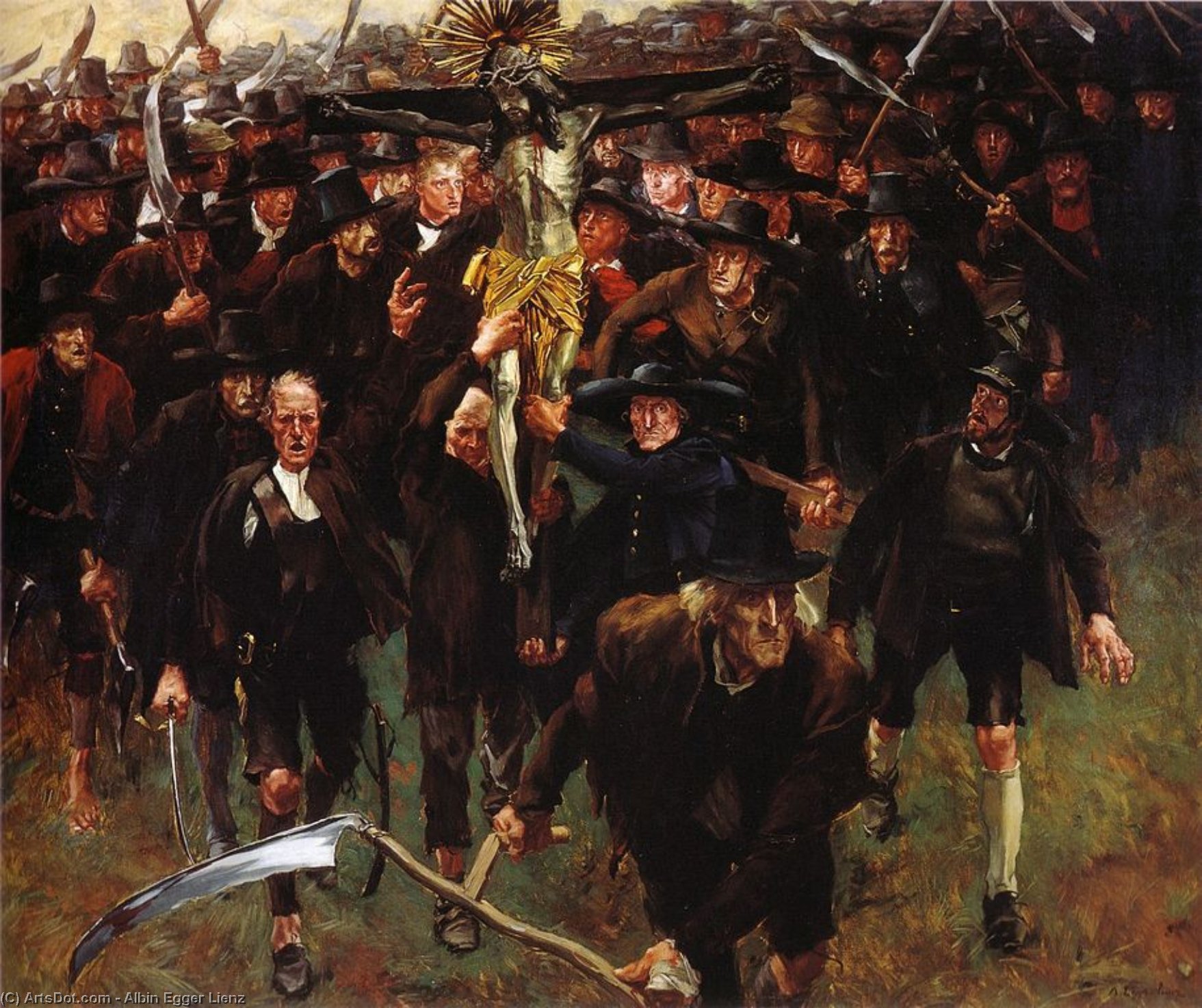 The Cross - — Albin Egger Lienz