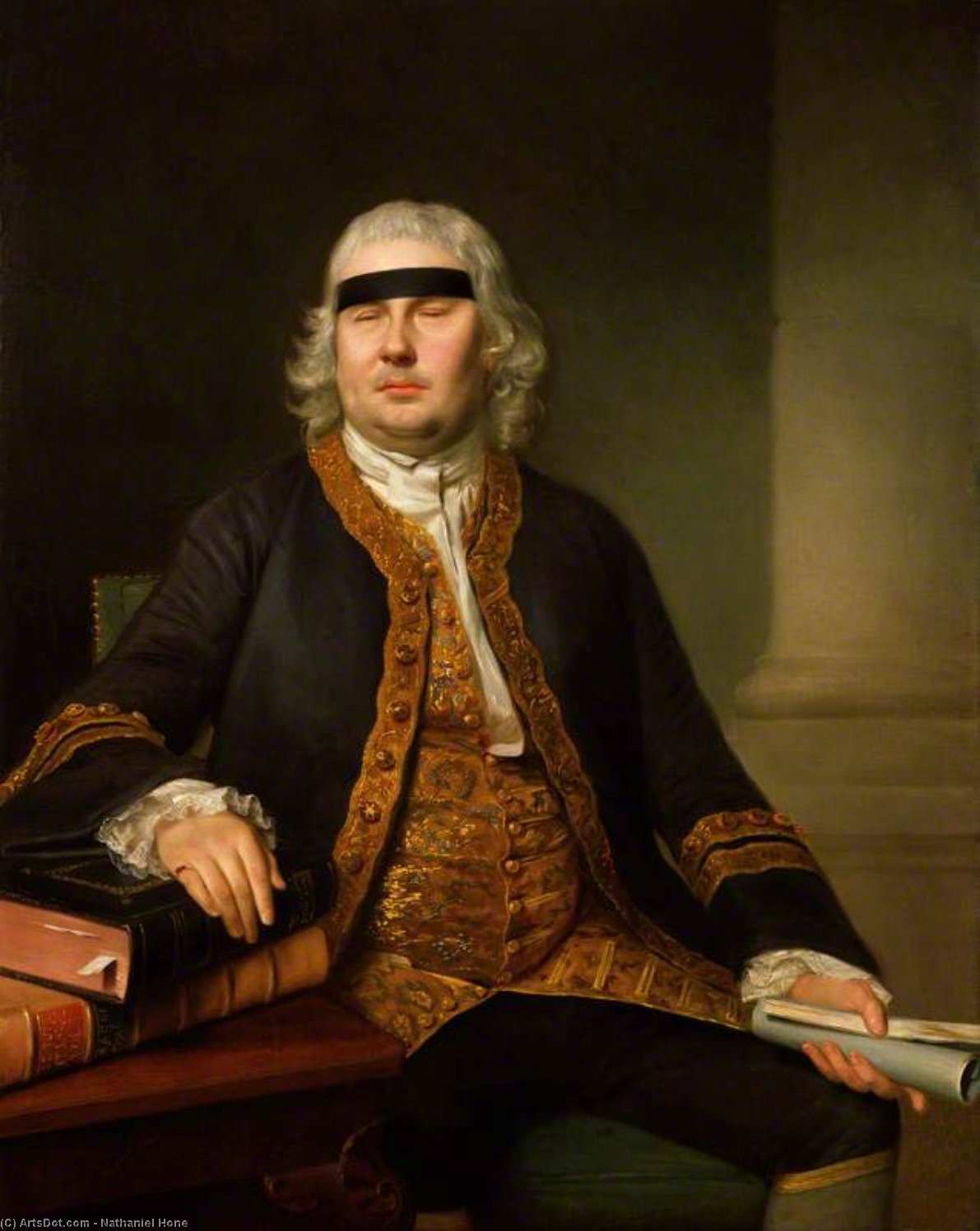 Sir John Fielding — Nathaniel Hone
