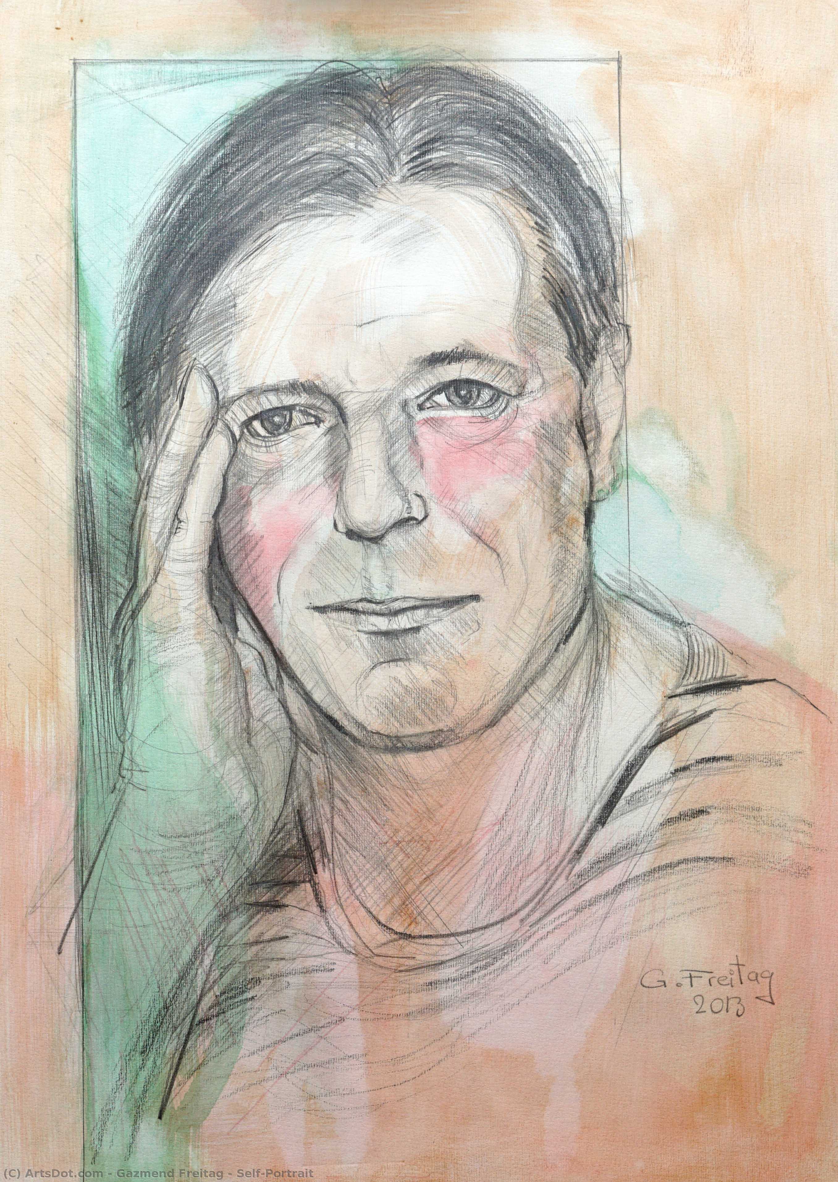 Self-portrait — Gazmend Freitag