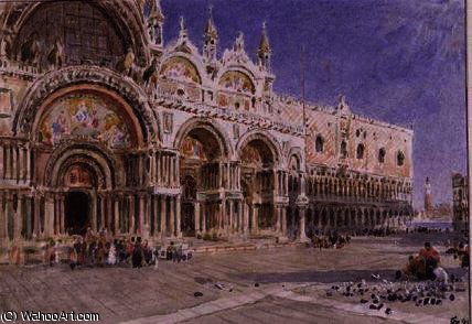 St. Mark's Basilica, Venice — Albert Goodwin