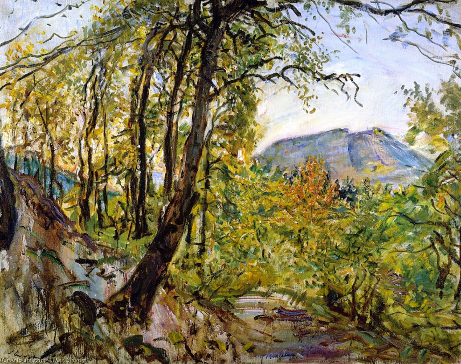 Palatinate Landscape — Maksas Slevogtą
