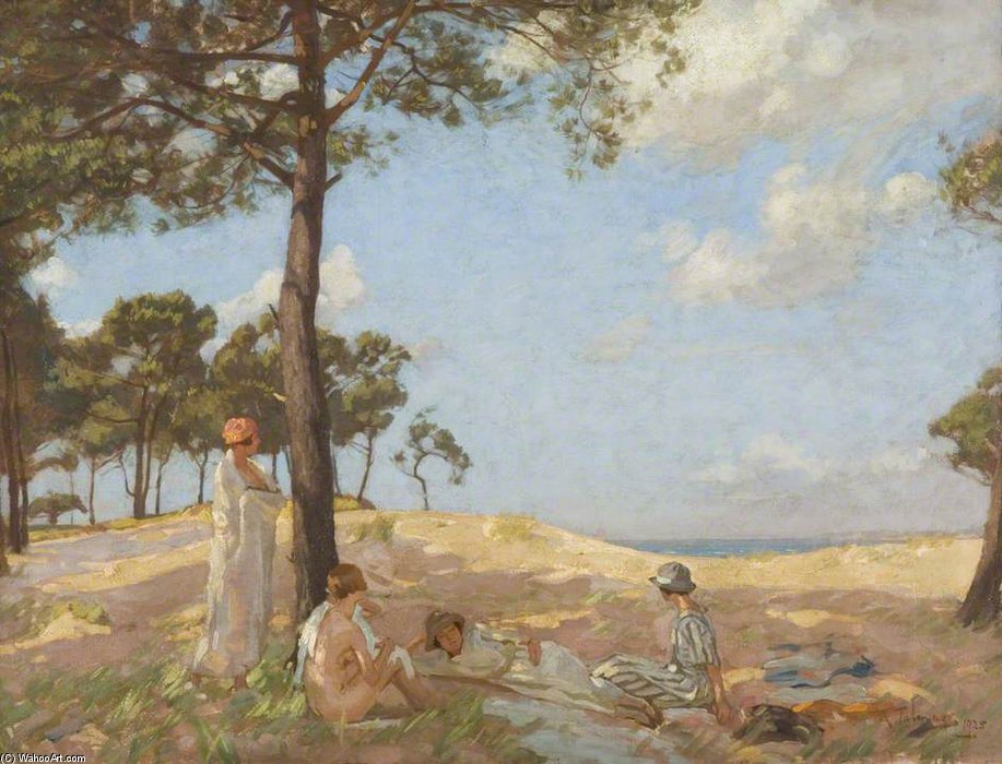 Bathers, Pas De Calais — Algernon Talmage