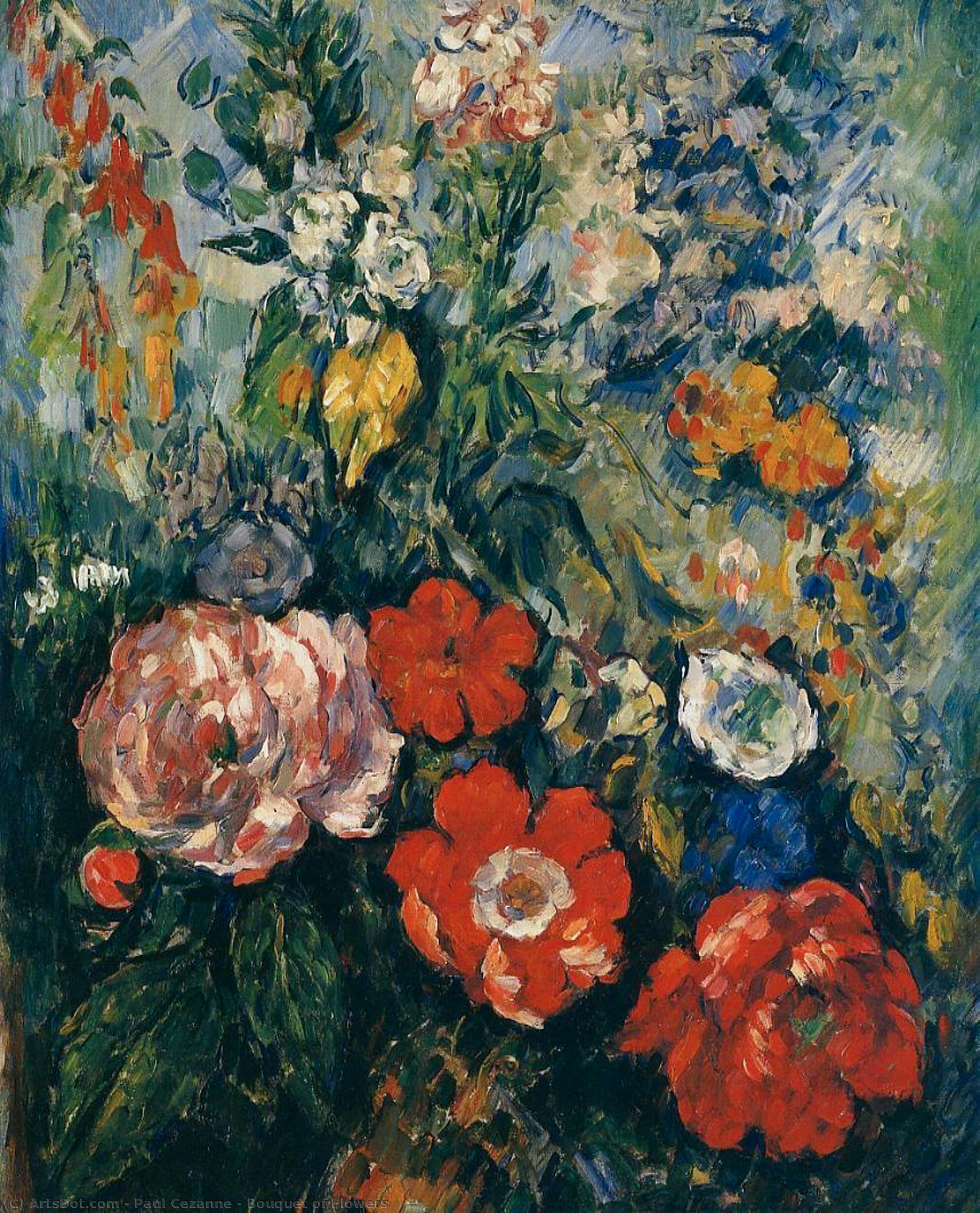 Çiçek Buketi — Paul Cézanne
