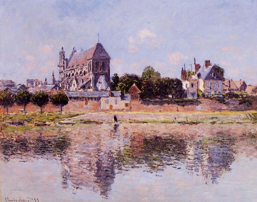 Widok Kościoła W Vernon — Claude Monet
