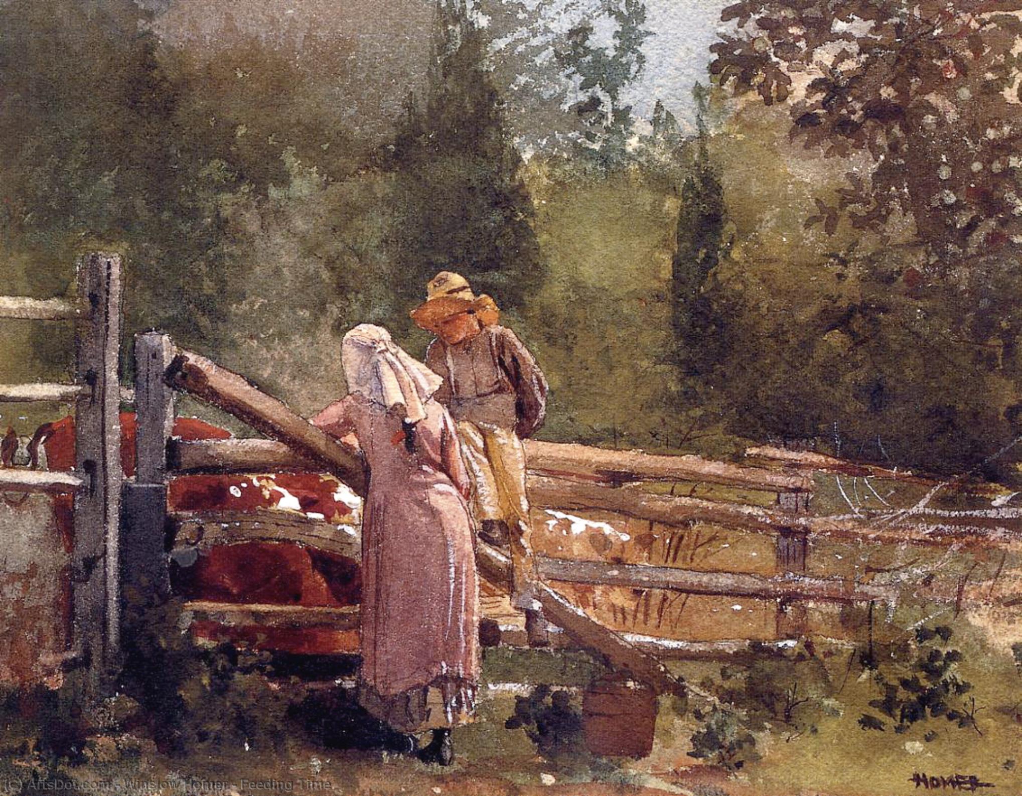 Feeding Time — Winslow Homer