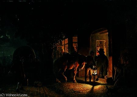 In Front Of The Pub — Hermann Kauffmann