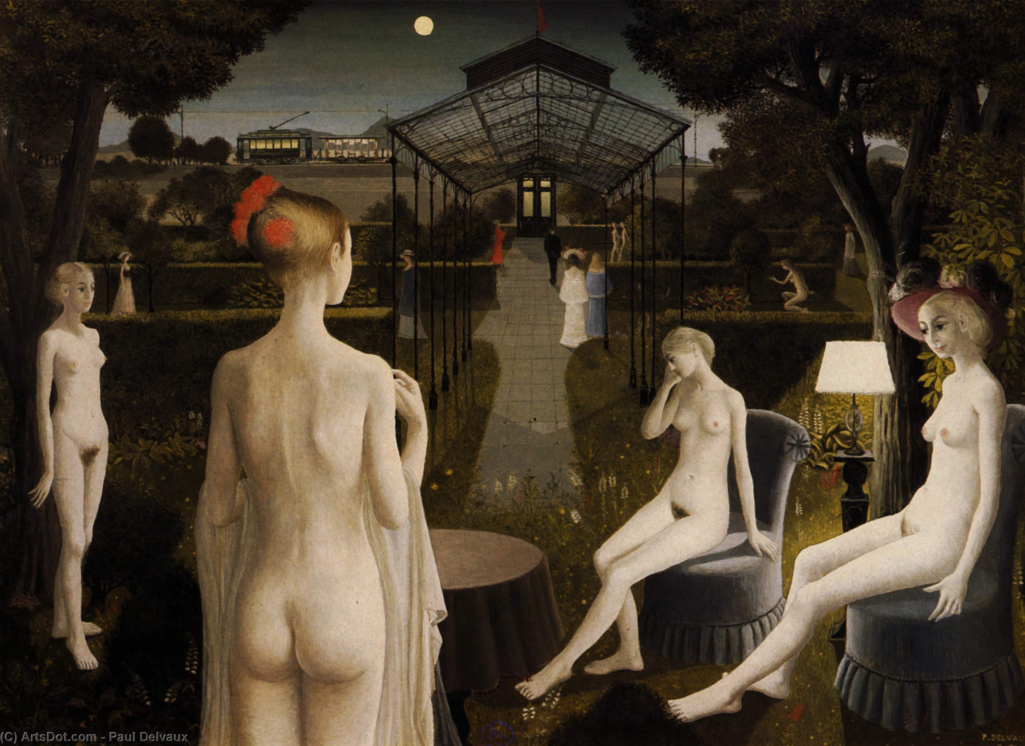 Il Giardino — Paul Delvaux