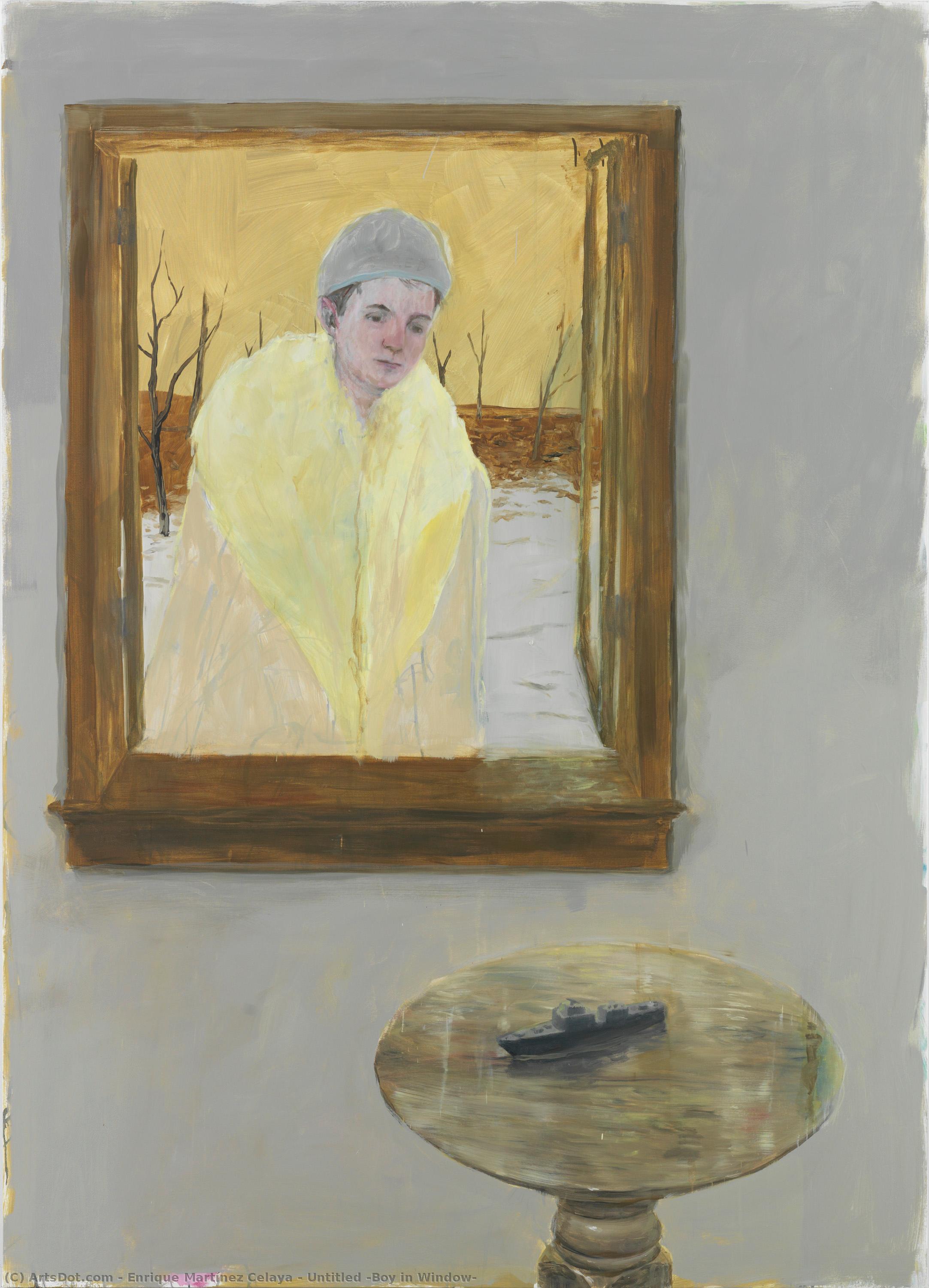 Untitled (boy In Window) — Enrique Martínez Celaya