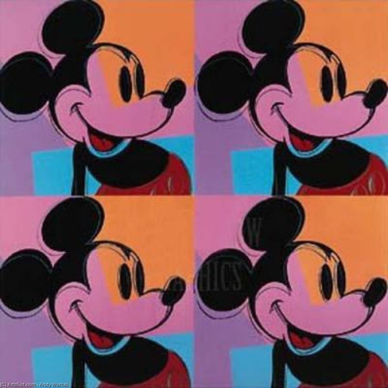 Mickey Mouse — Andy Warhol