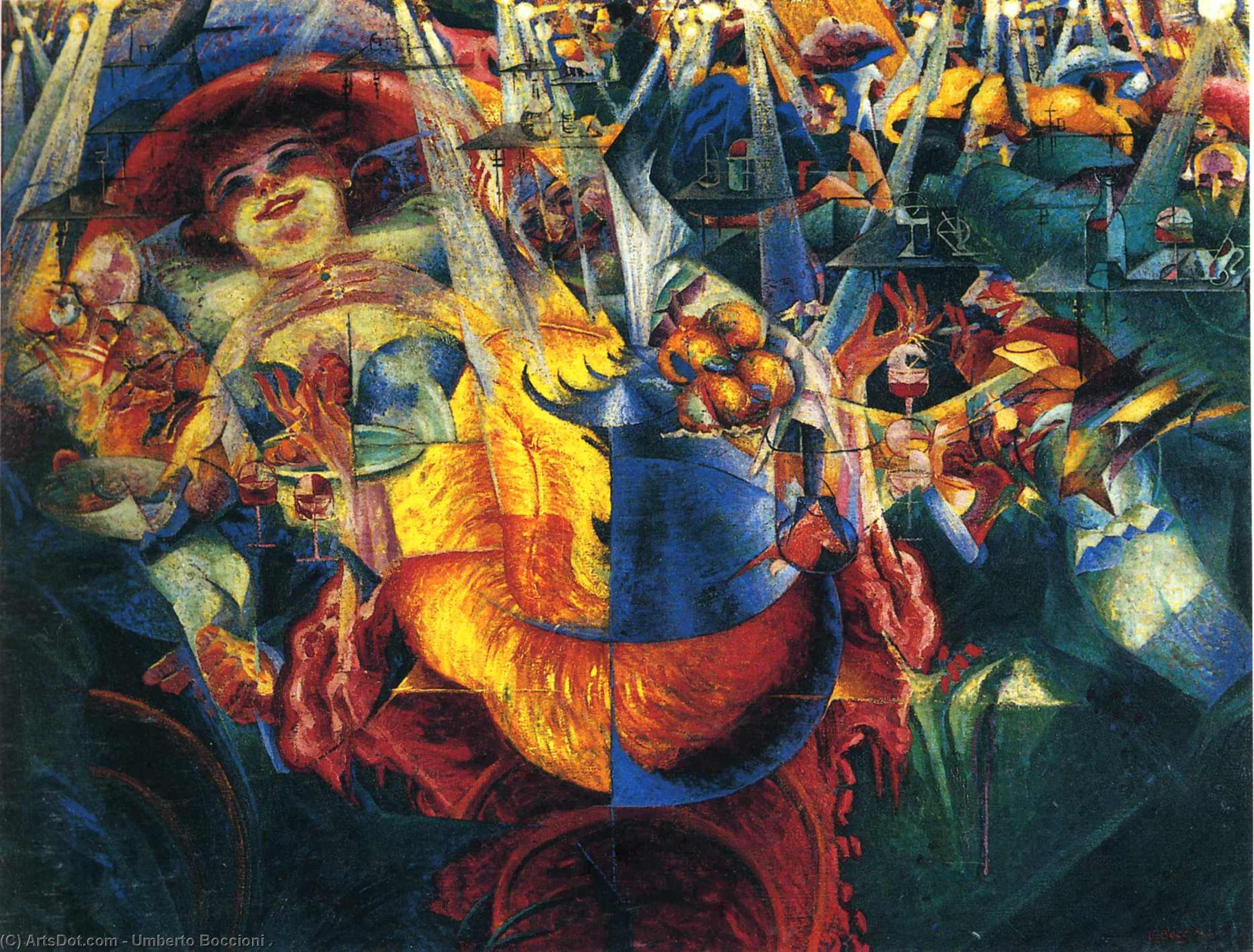 La Risata — Umberto Boccioni