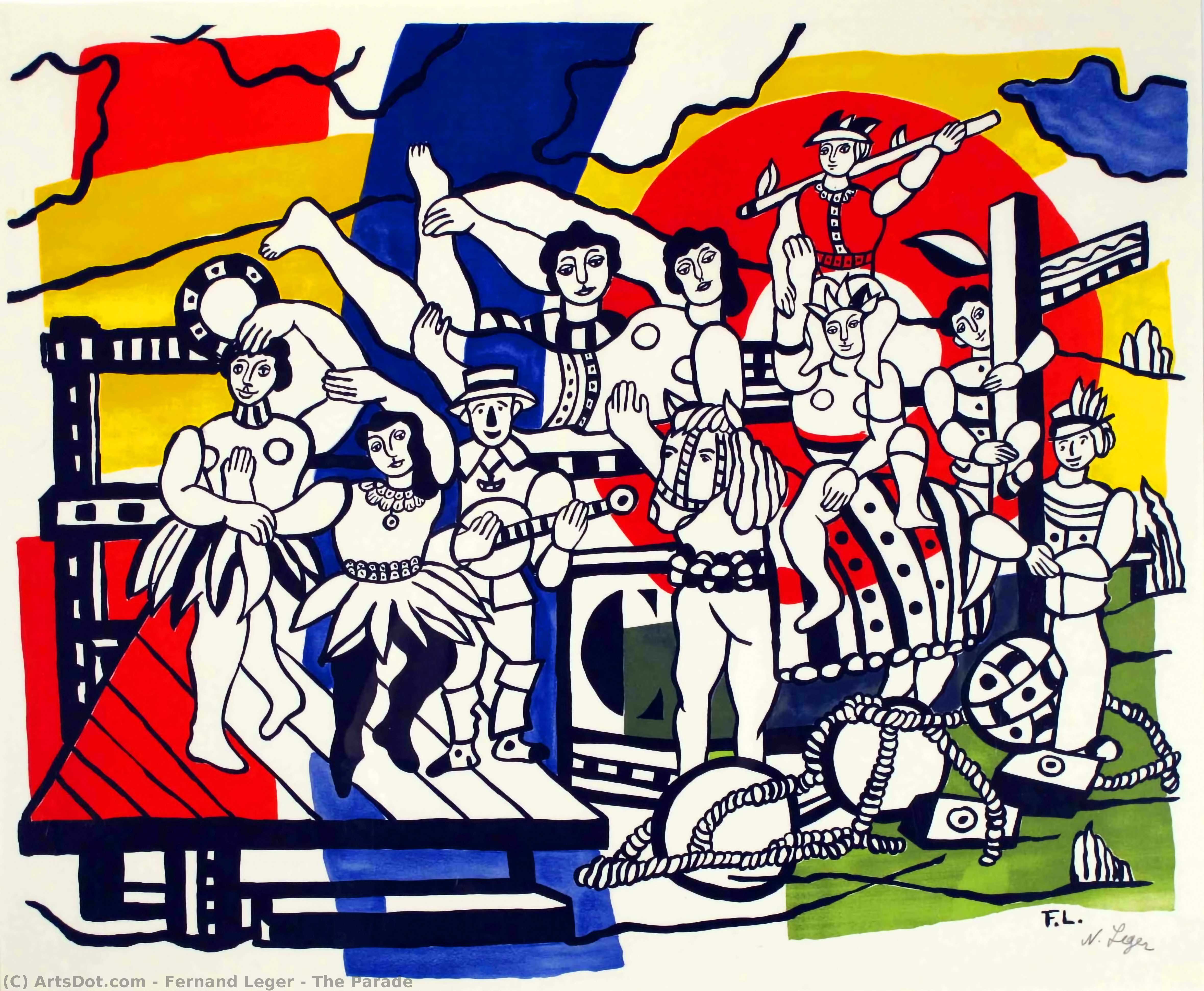 The Parade — Fernand Léger