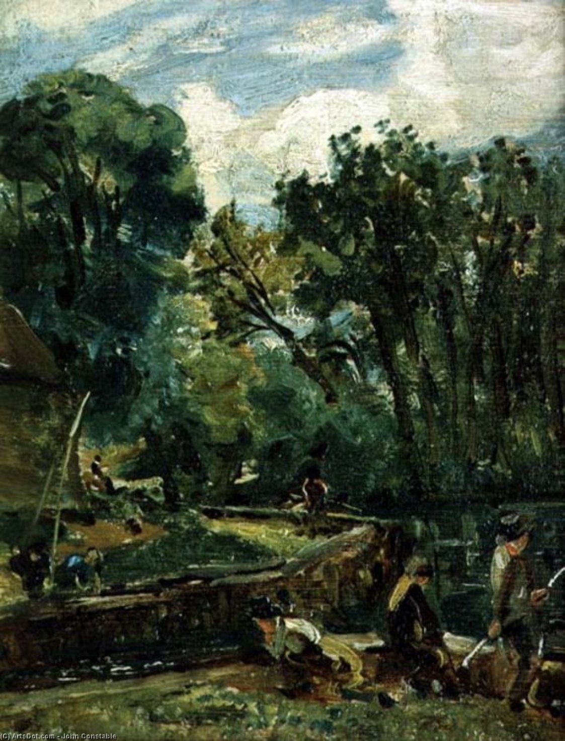 Studio Per I Waltoniani Giovani — John Constable