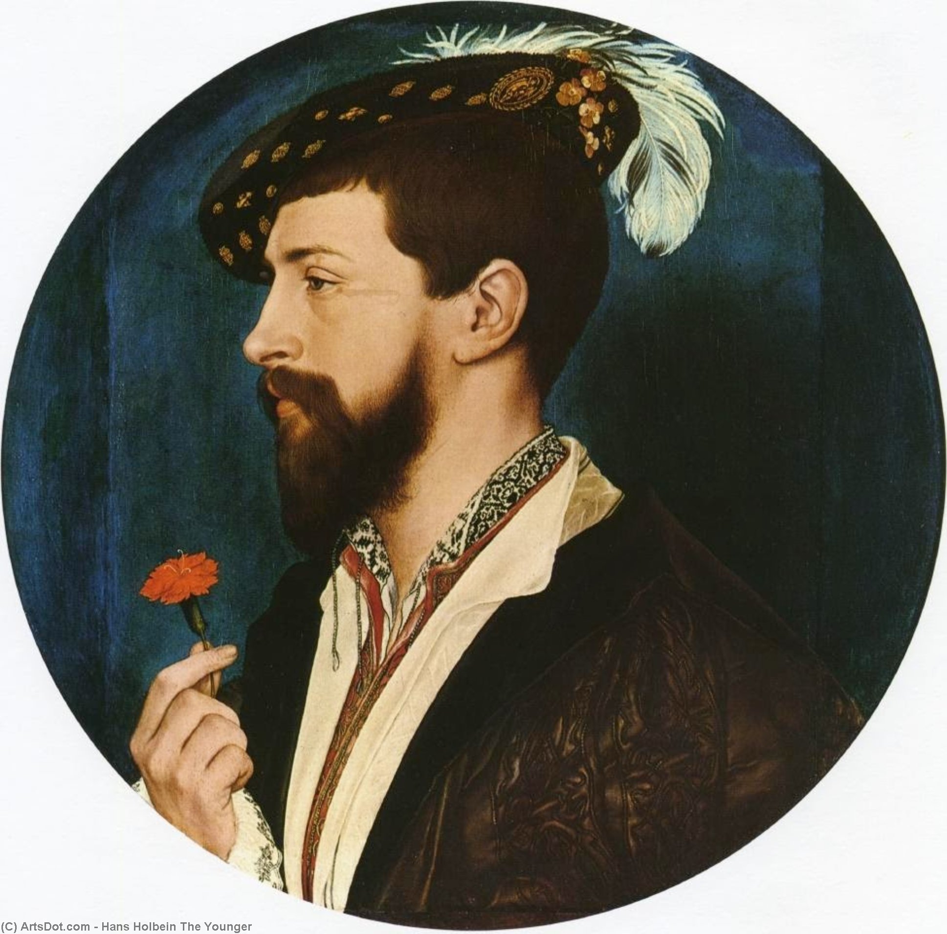 Retrato De Simon George De Quocote — Hans Holbein O Jovem