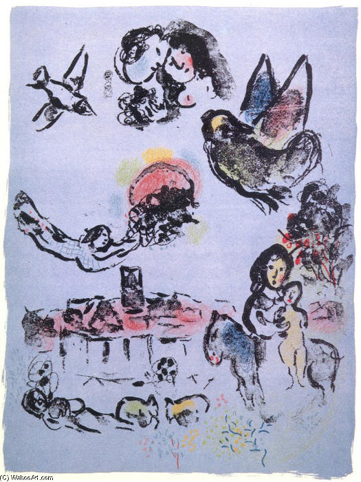 Nocturne À Vence — Marc Chagall