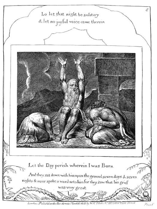 Il Dolore Di Giobbe — William Blake