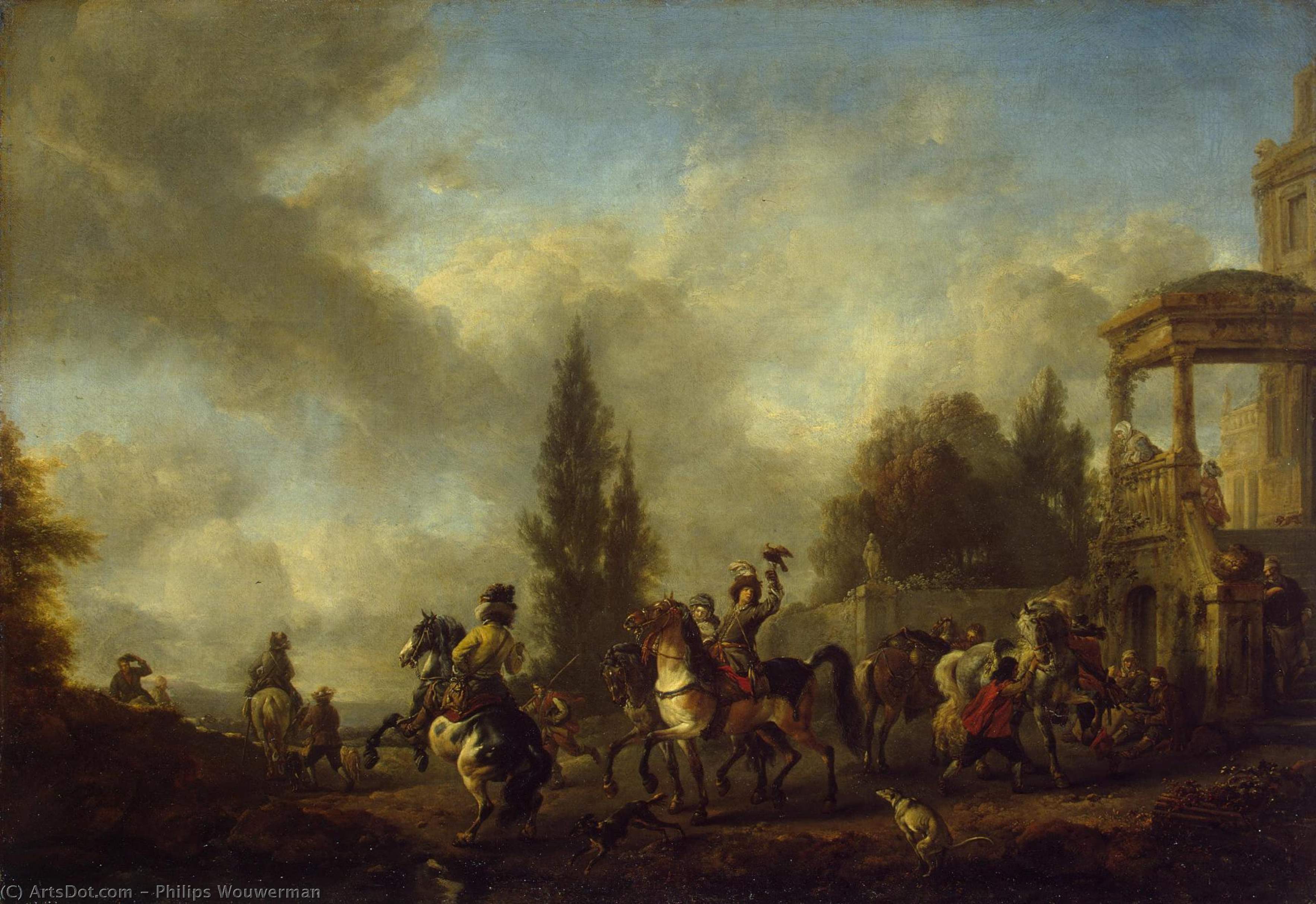 Huntsmen Setting Out — فيليبس ووورمان