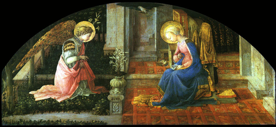 The Annunciation — Filippino Lippi