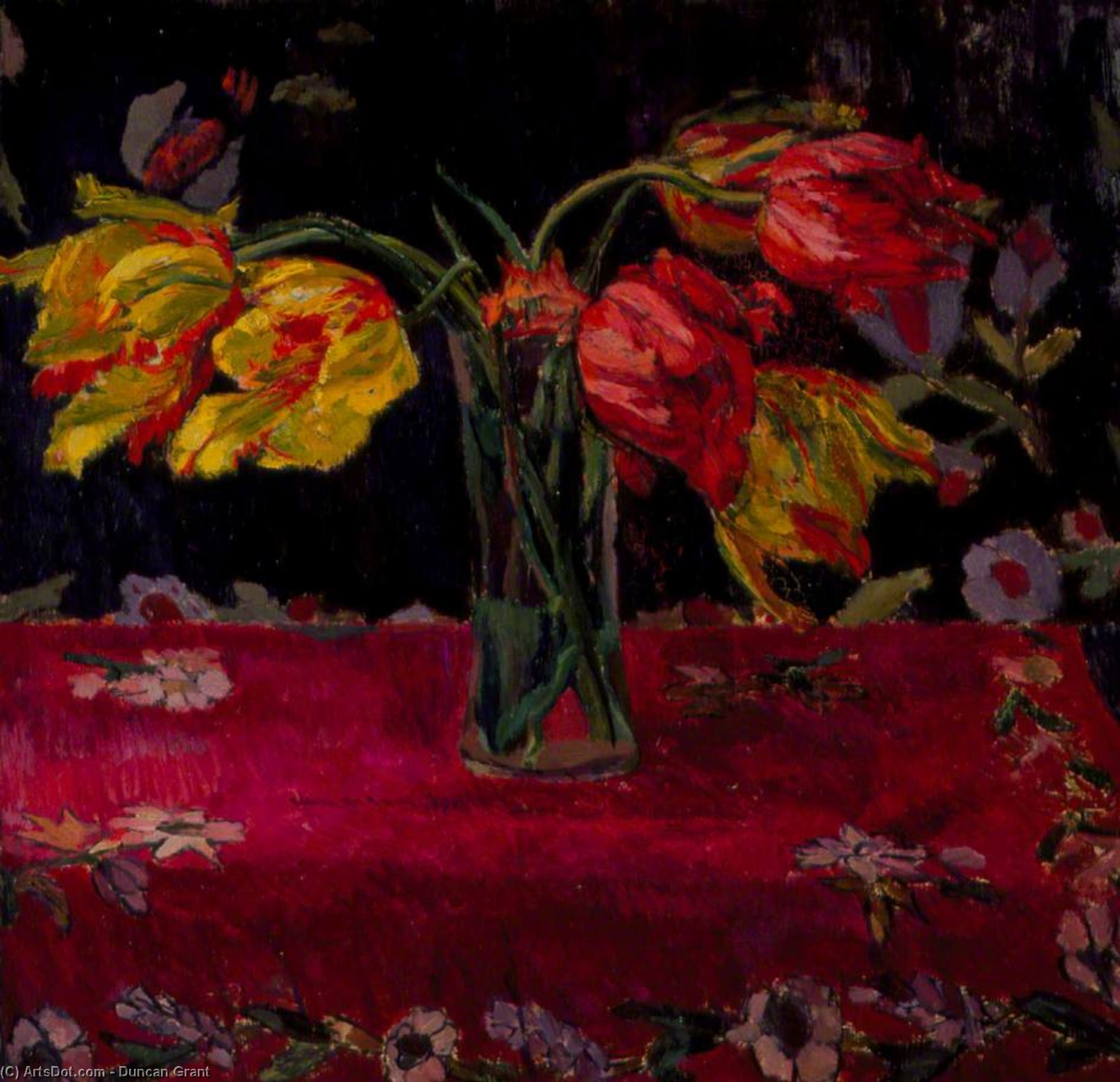 Parrot Tulips — Duncan Grant