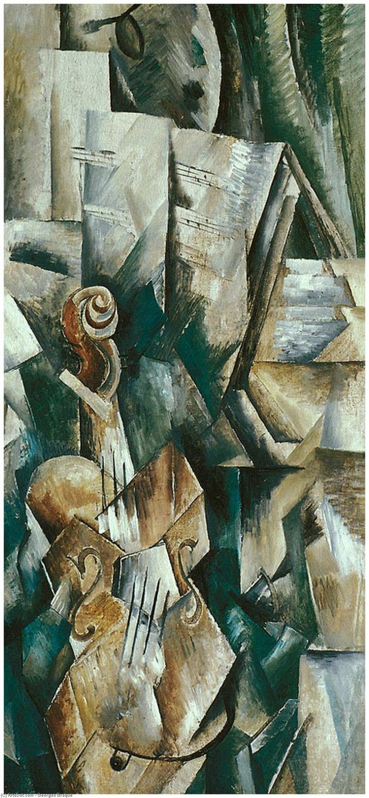 Violin And Palette — Georges Braque