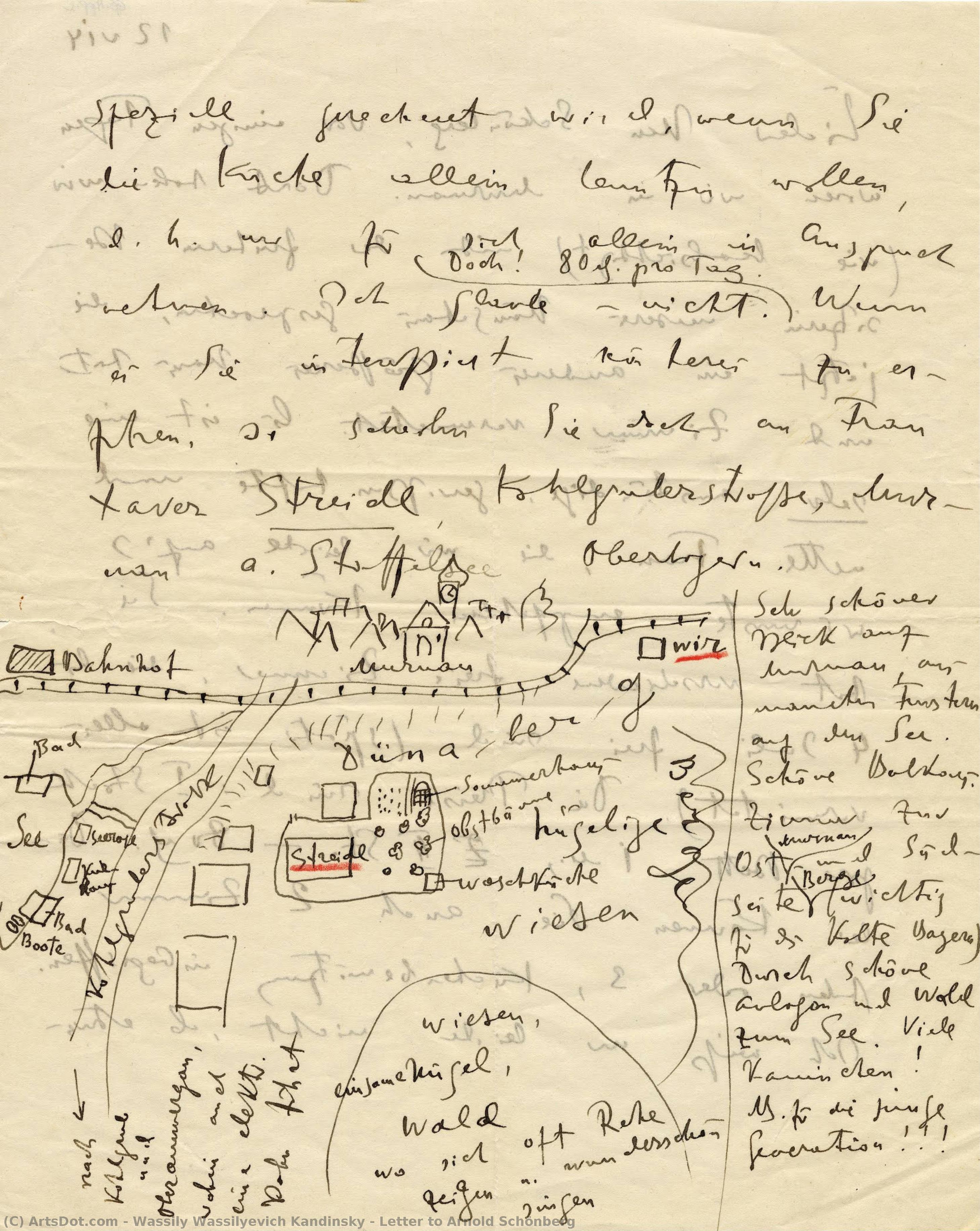 Brief An Arnold Schönberg — Wassily Wassilyevich Kandinsky