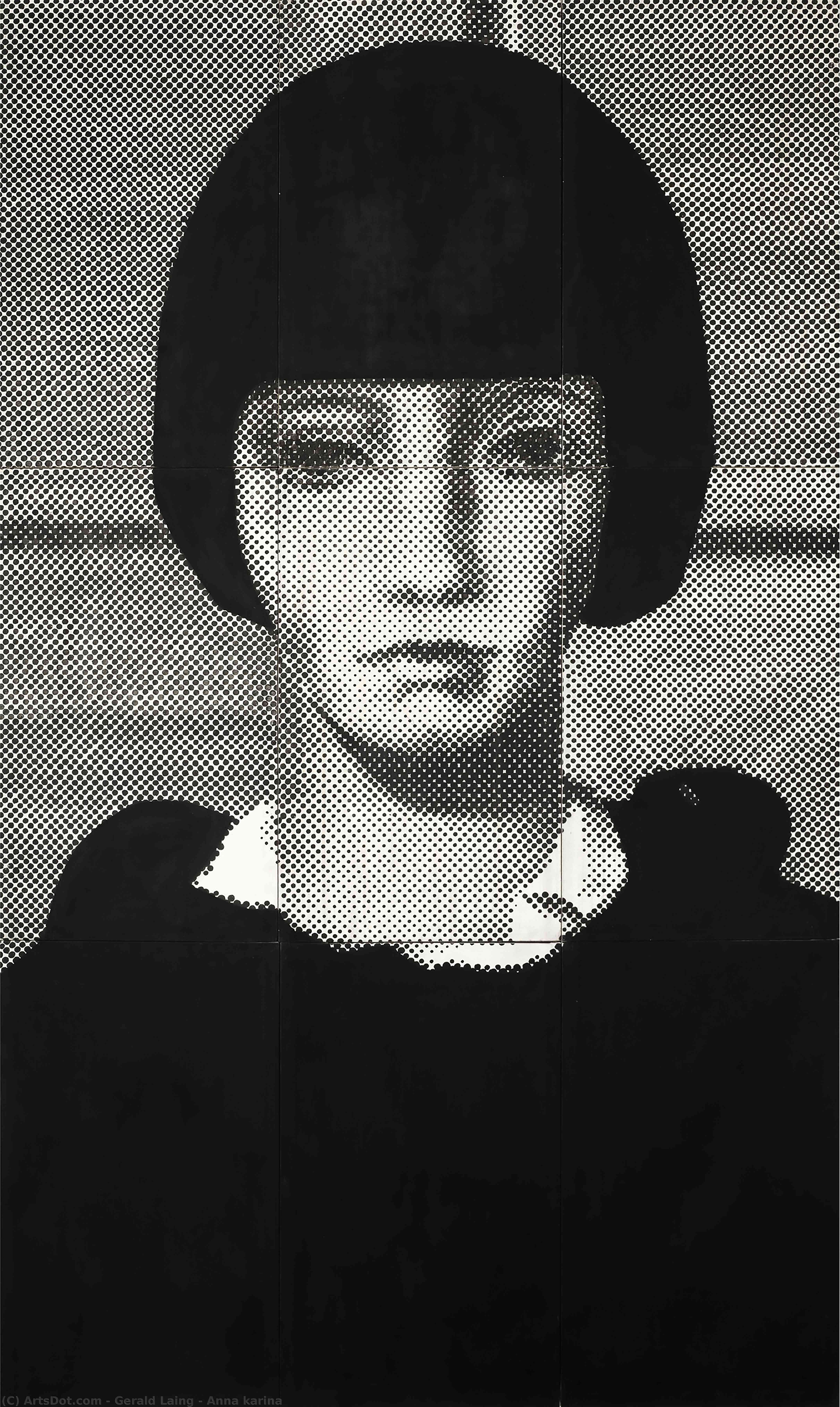 Anna Karina — Gerald Laing