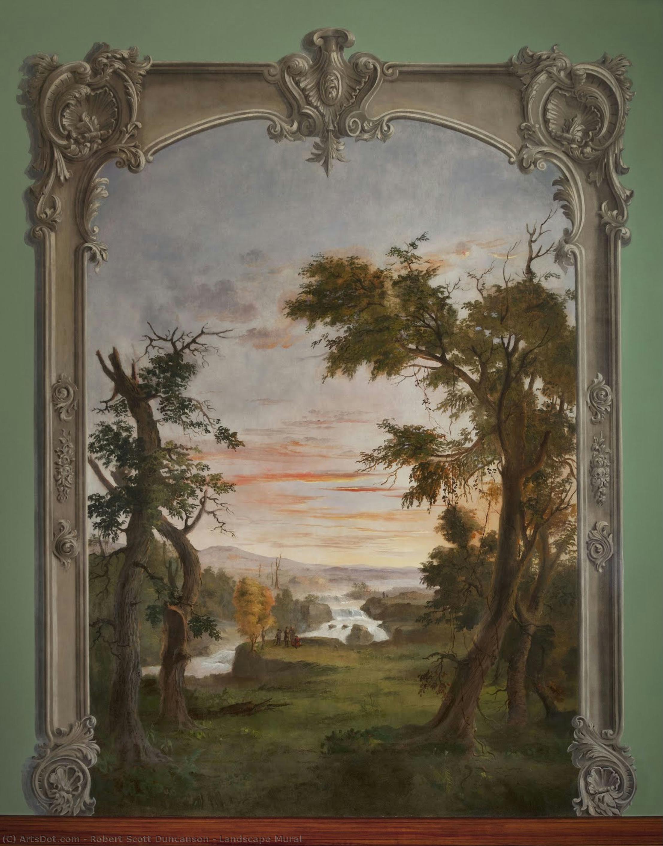 Landscape Mural — 로버트 셀던 던컨슨