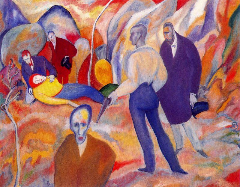 Duel — Albert Bloch