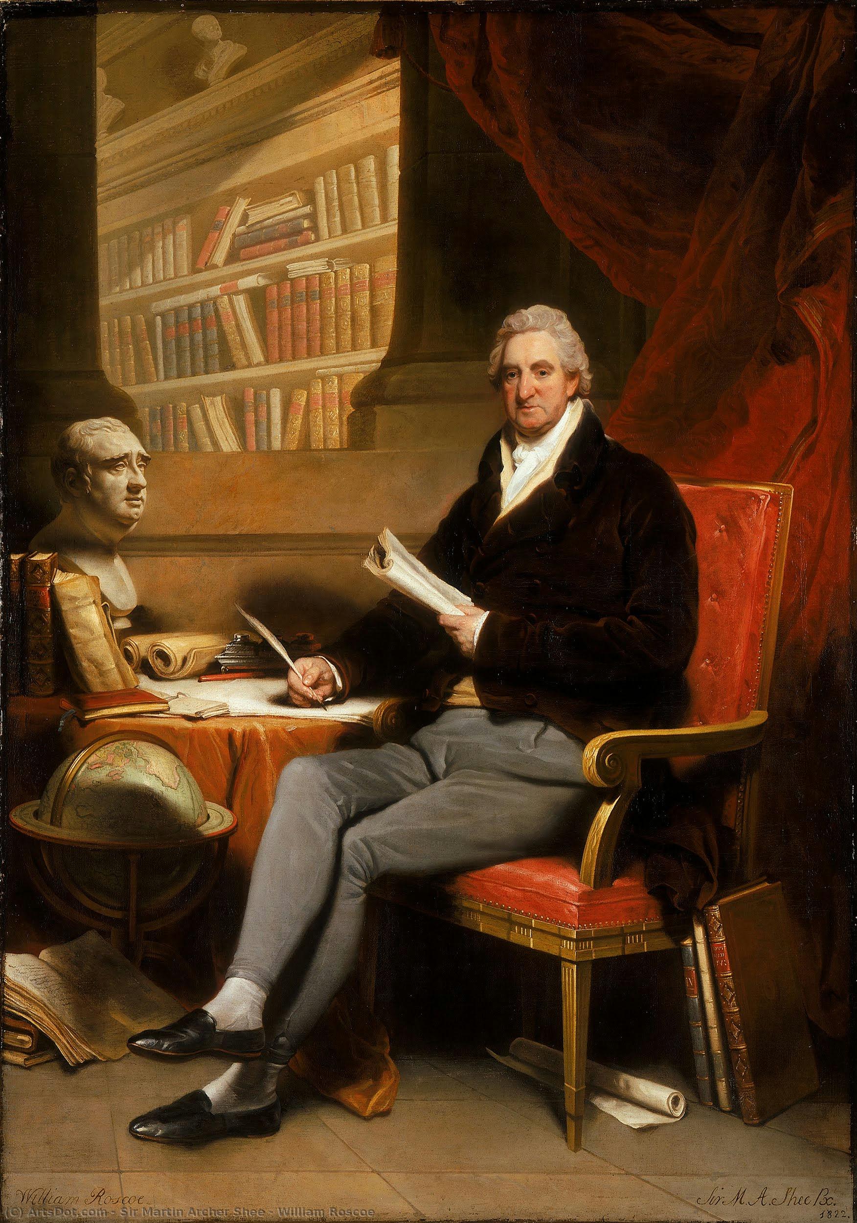William Roscoe — Sir Martin Archer Shee