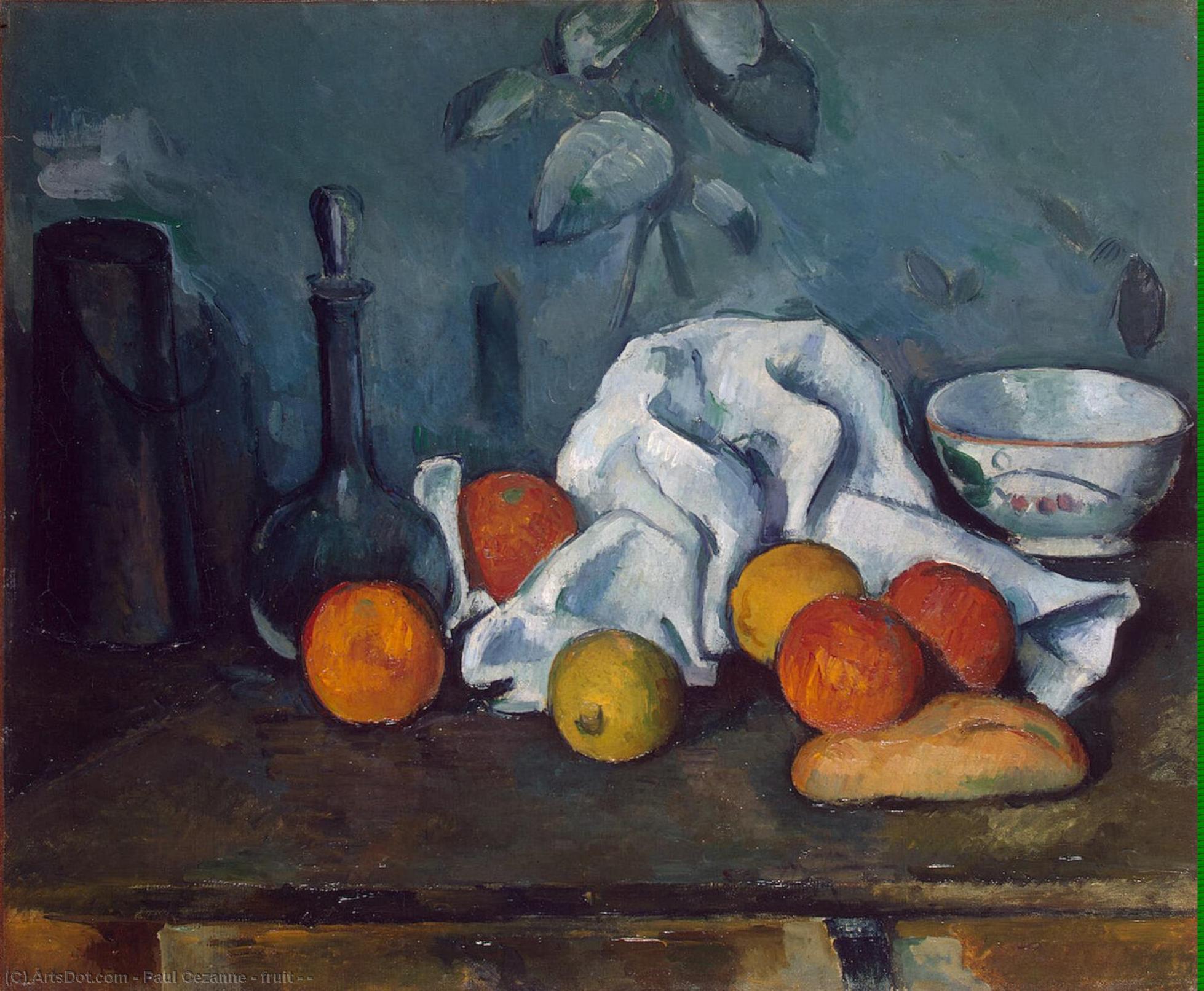 Obst – - — Paul Cézanne