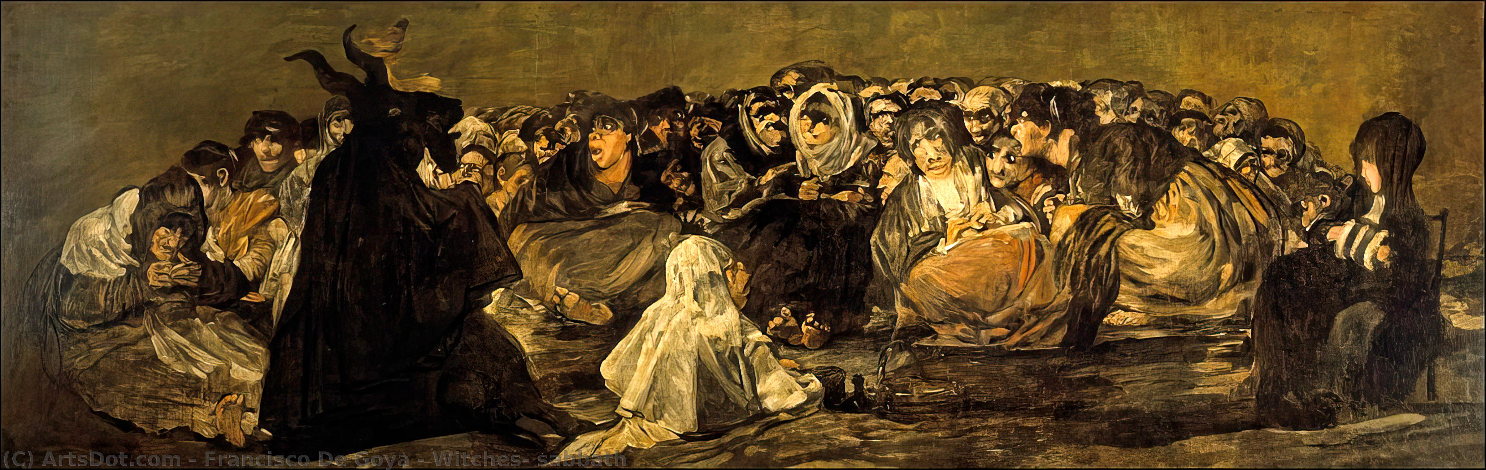 Büyücüler Sabahatı (ya Da Büyük Keçi) — Goya