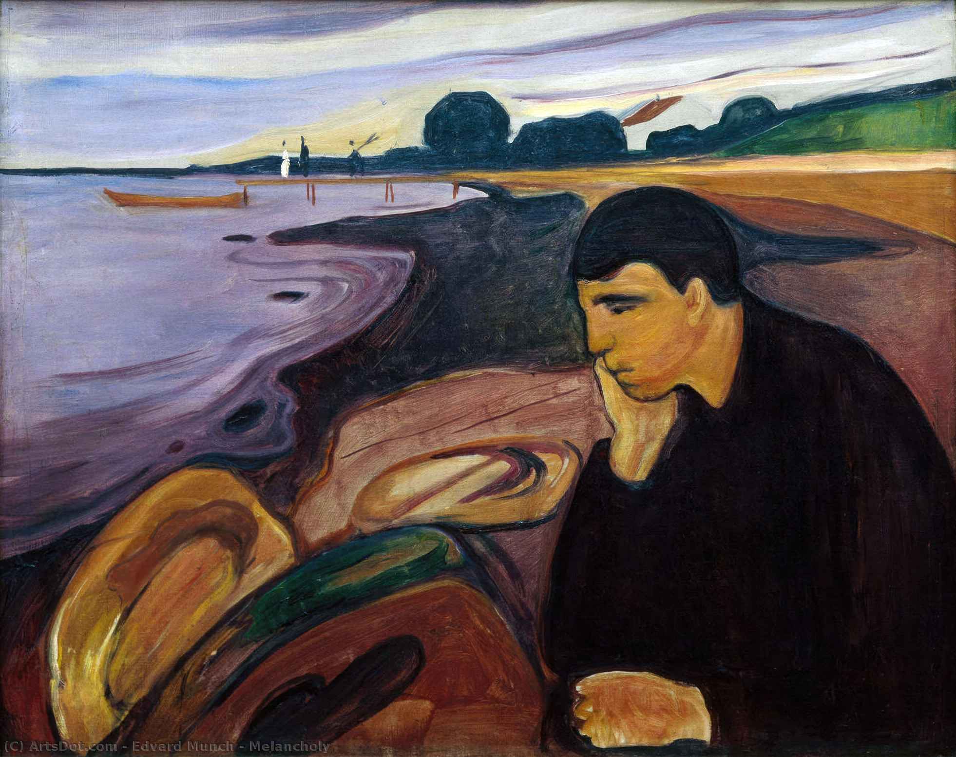 Melancholy — Edvard Munch