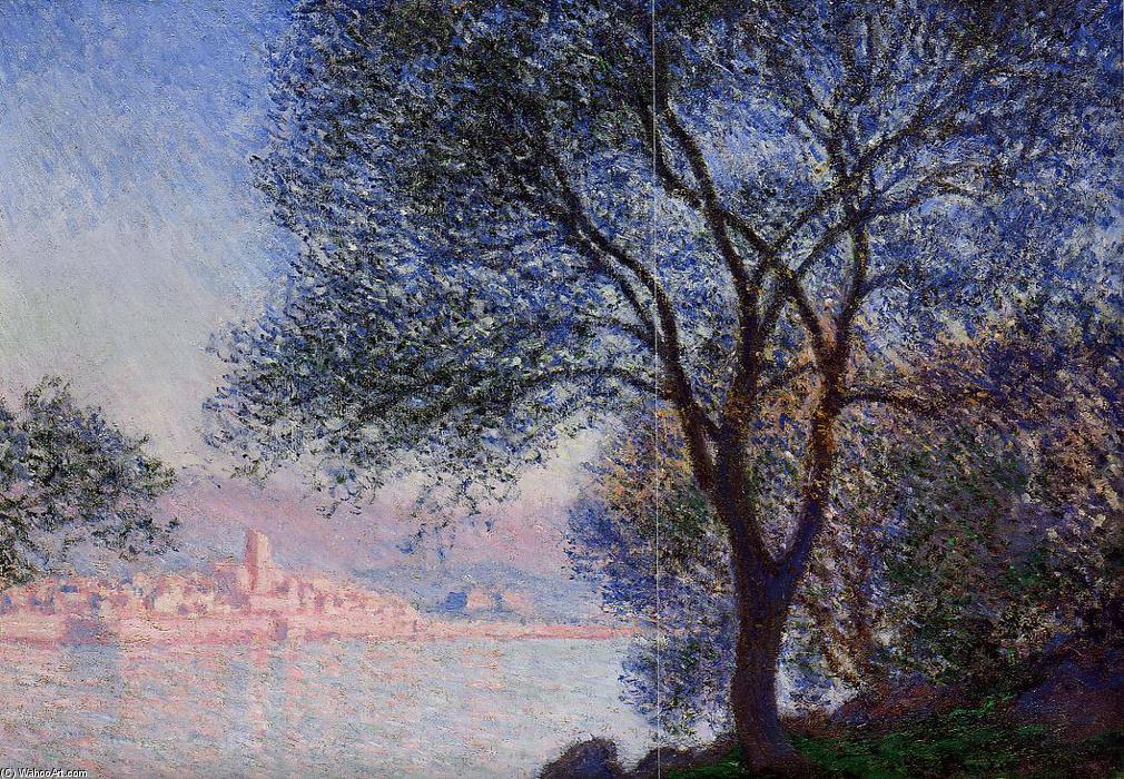 Antibes Seen From The Salis Gardens — Claude Monet