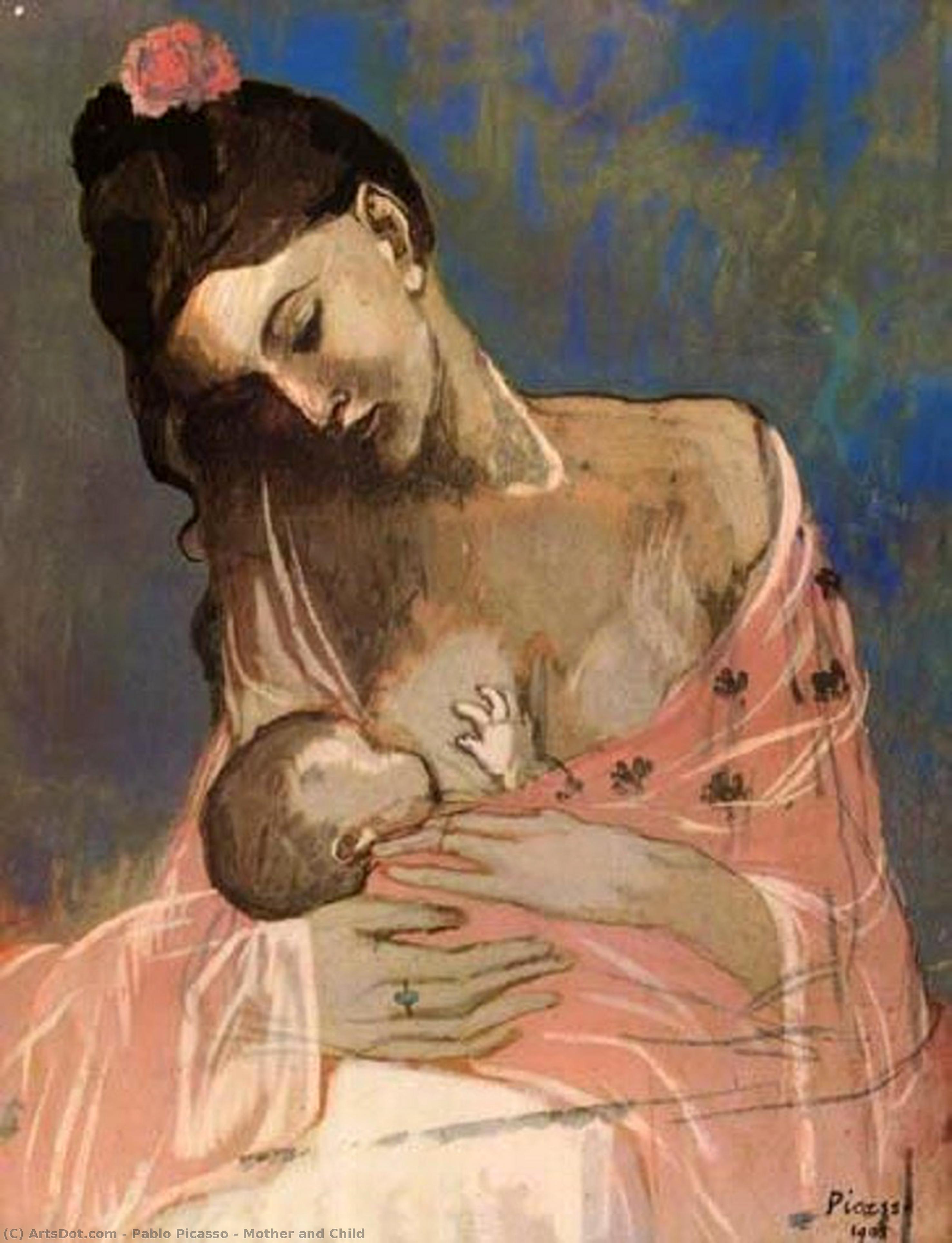 Madre E Figlio — Pablo Picasso