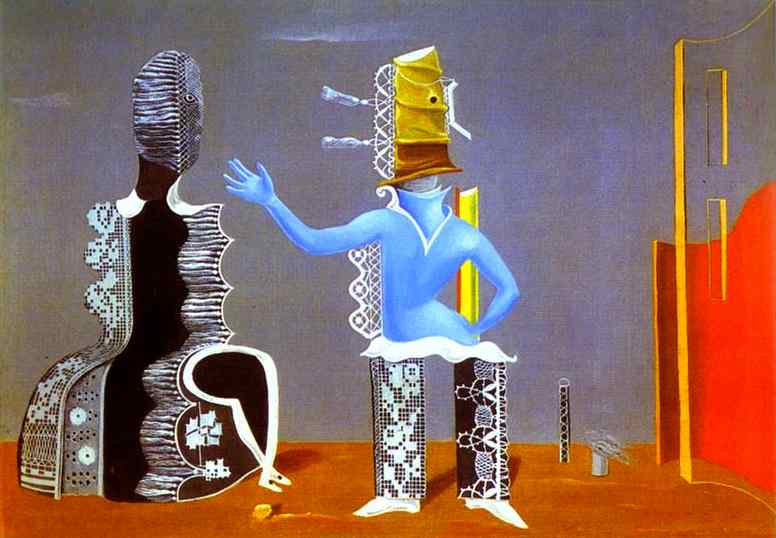 Das Paar Oder Das Paar In Spitzen — Max Ernst