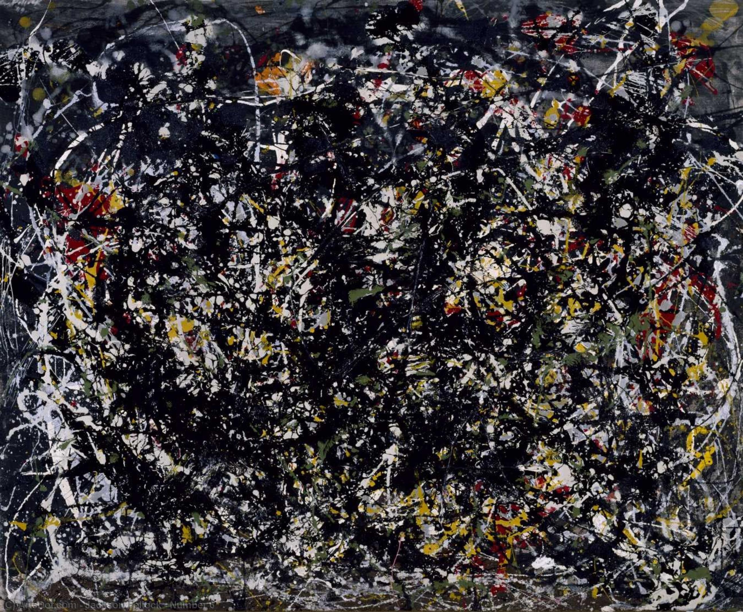 Numero 6 — Jackson Pollock
