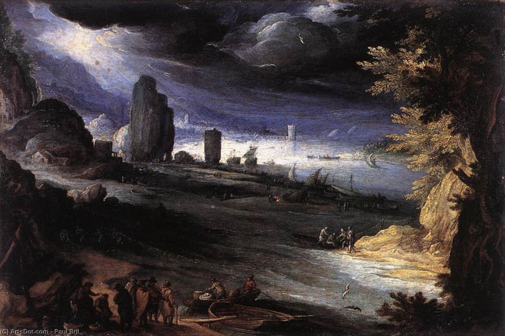 Paulus Bril Paulus Bril, Also Known As Paul Brill (1554-1626), Was A Highly Influential Flemish Painter And Printmaker Celebrated For His Pioneering Role In Developing The Italianate Landscape Genre. Born In Antwerp, Belgium, He Spent The Majority Of His — Паулюс Бріл