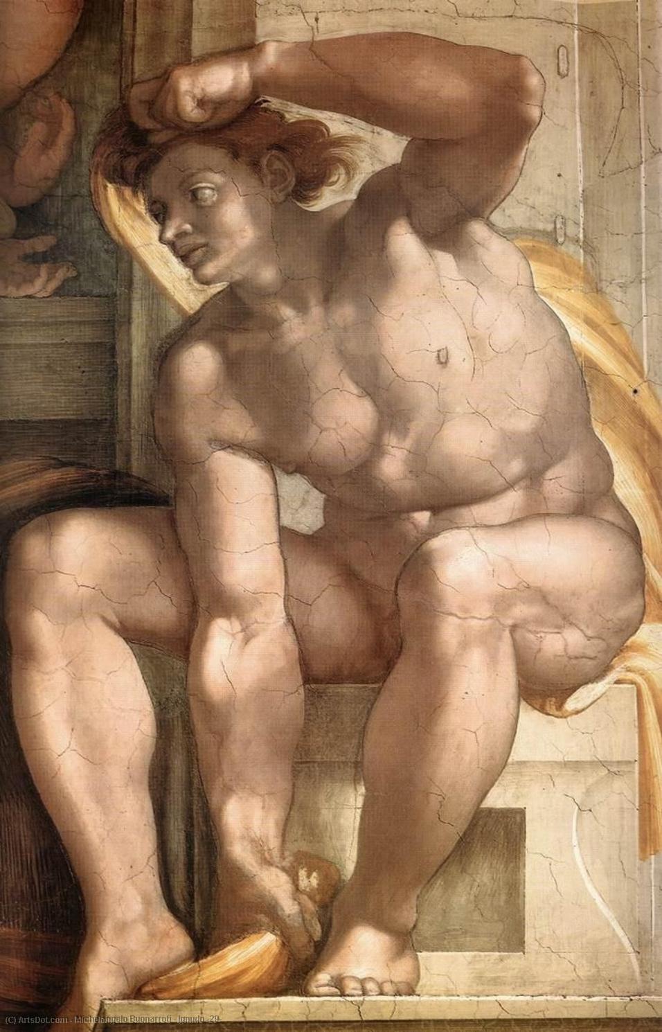 Ignudo (29) — Miguel Ángel