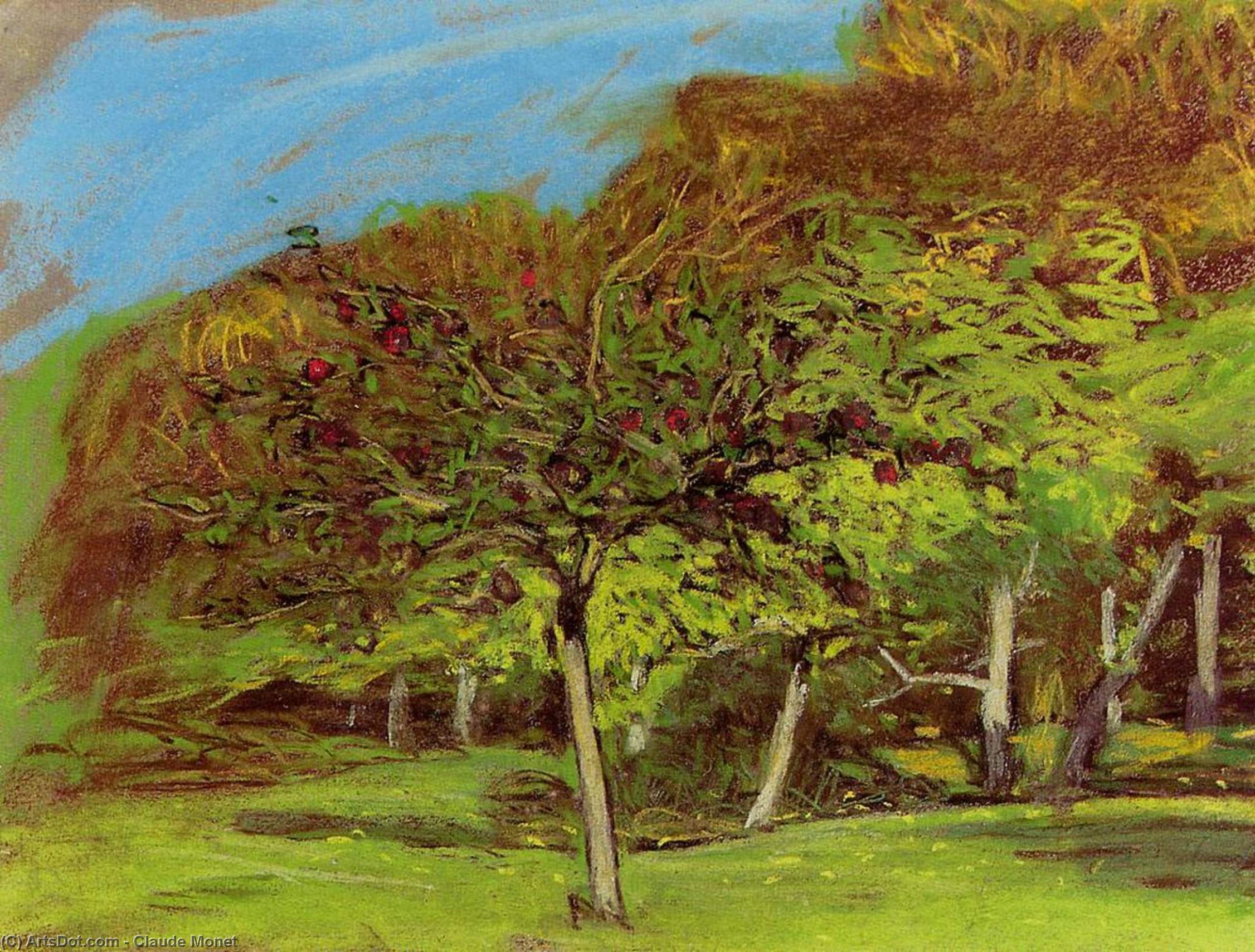 Fruit Trees — Claude Monet