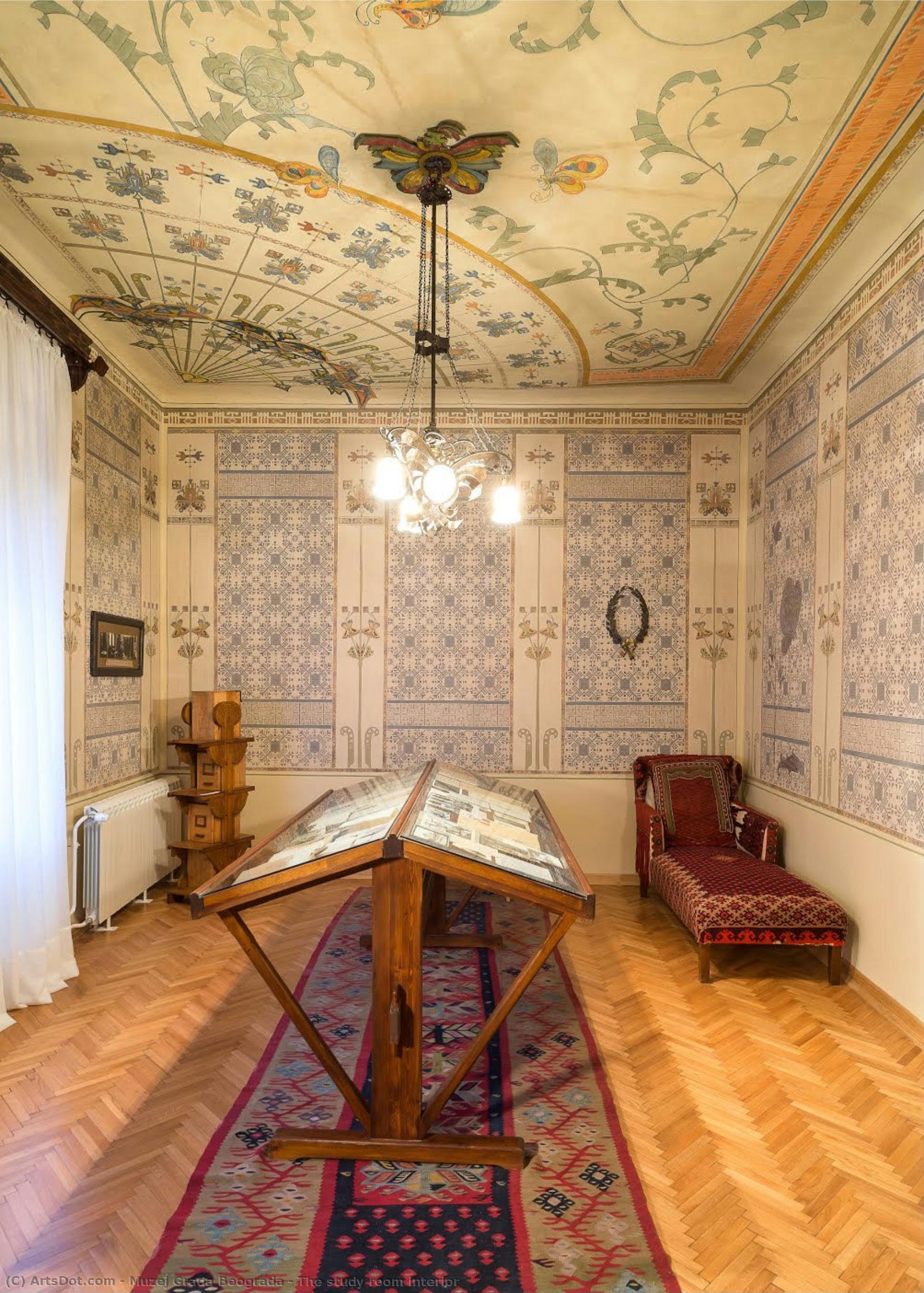 The Study Room Interior — Muzej Grada Beograda