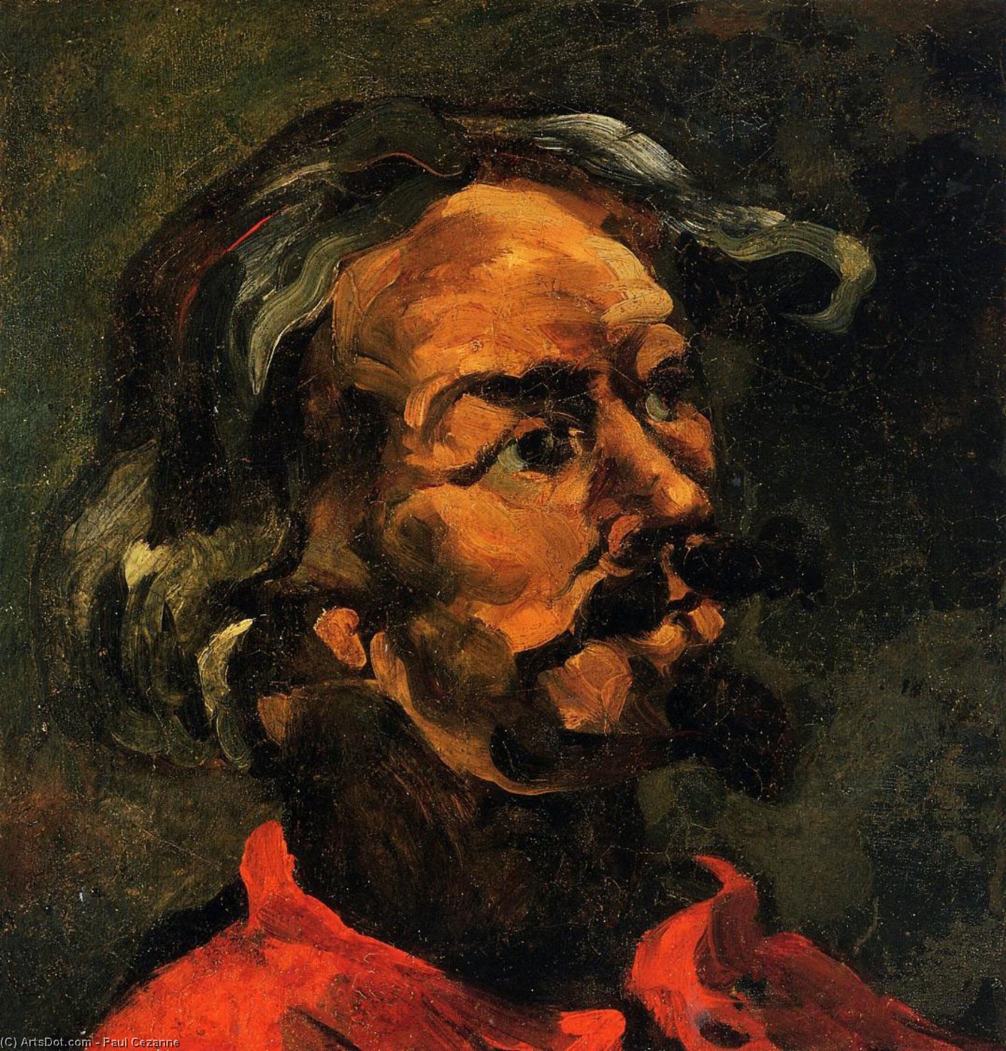 Portrait D'achille Emperaire — Paul Cézanne