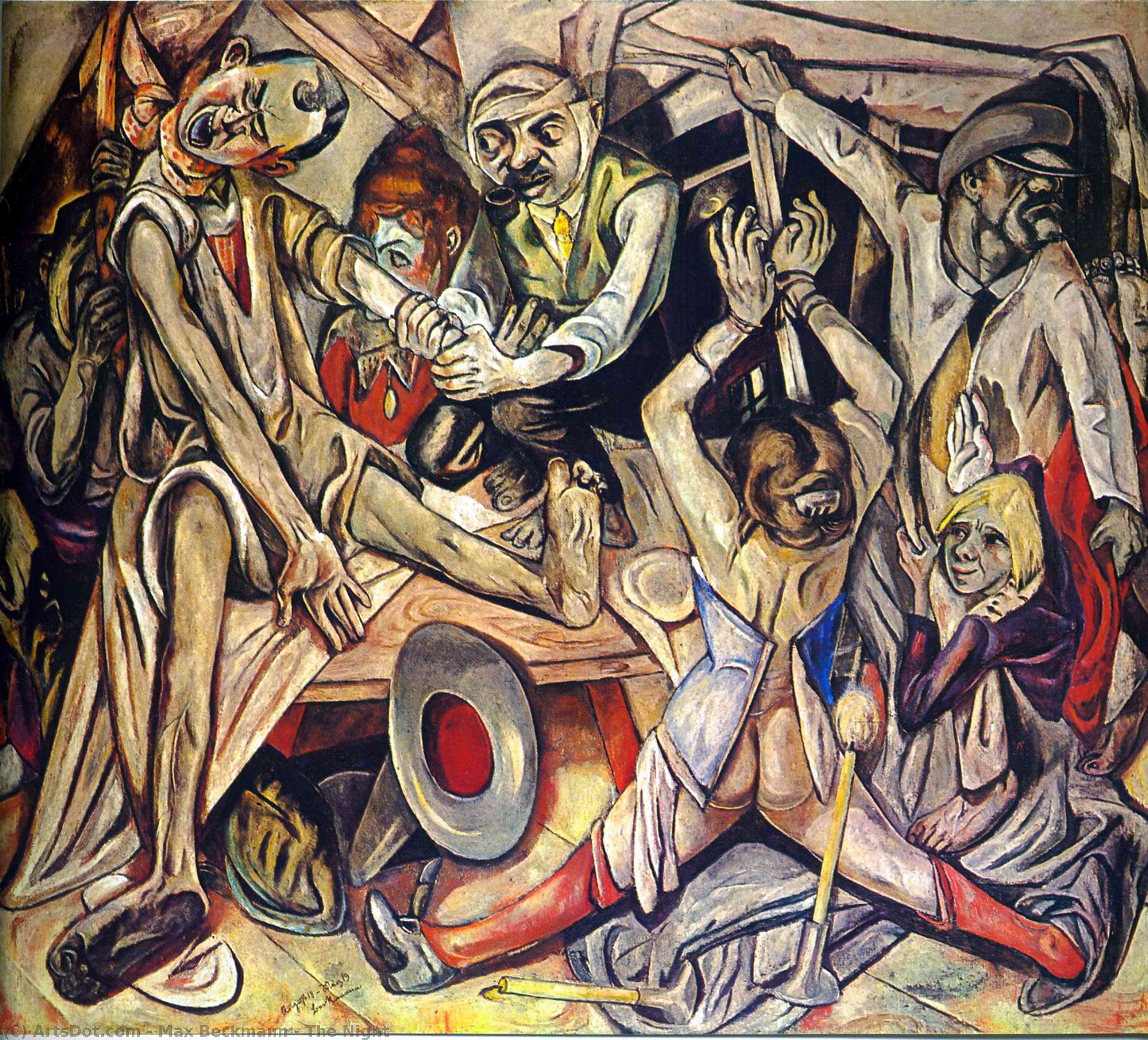 Gece — Max Beckmann
